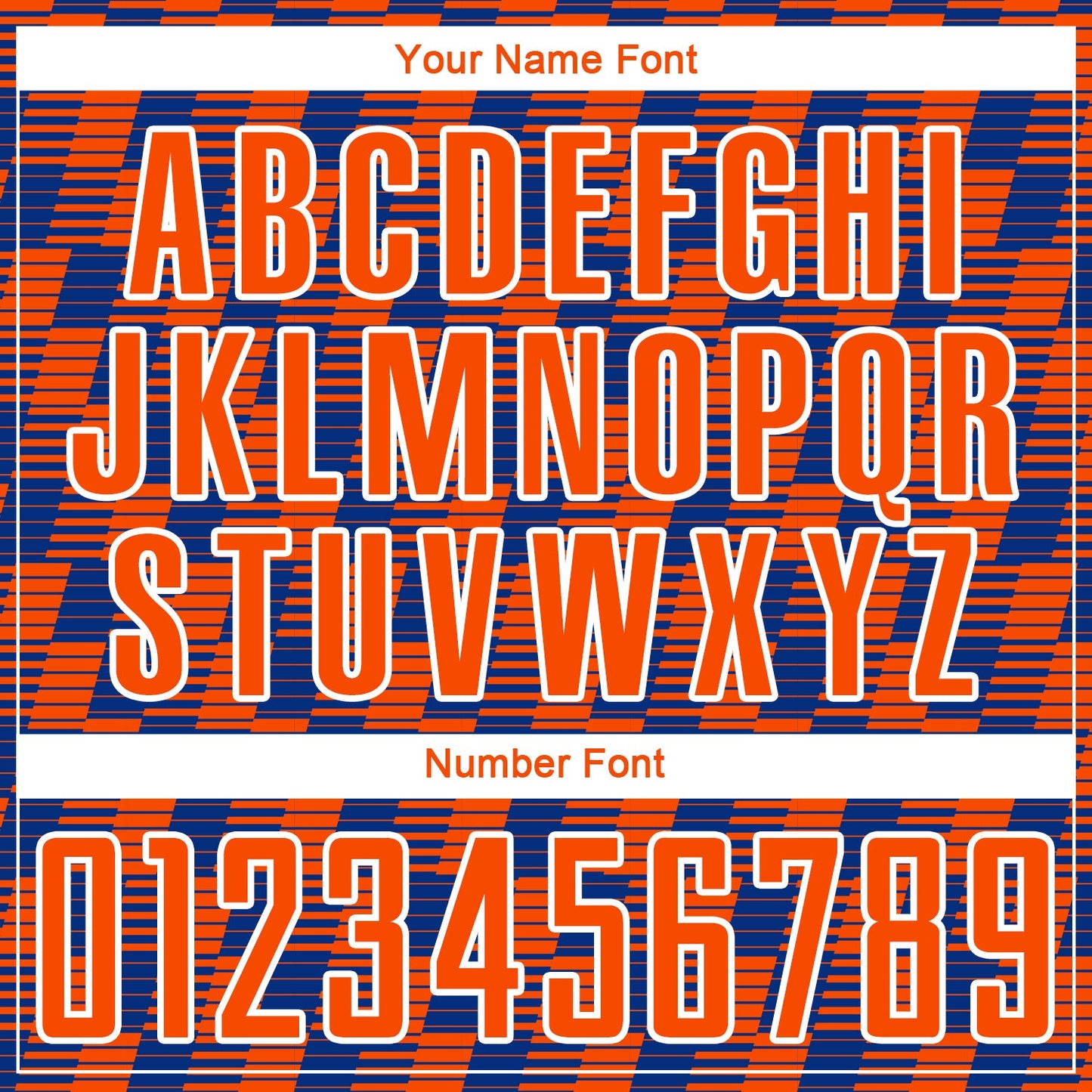 Custom Royal Orange-White Line Sublimation Soccer Uniform Jersey Limited