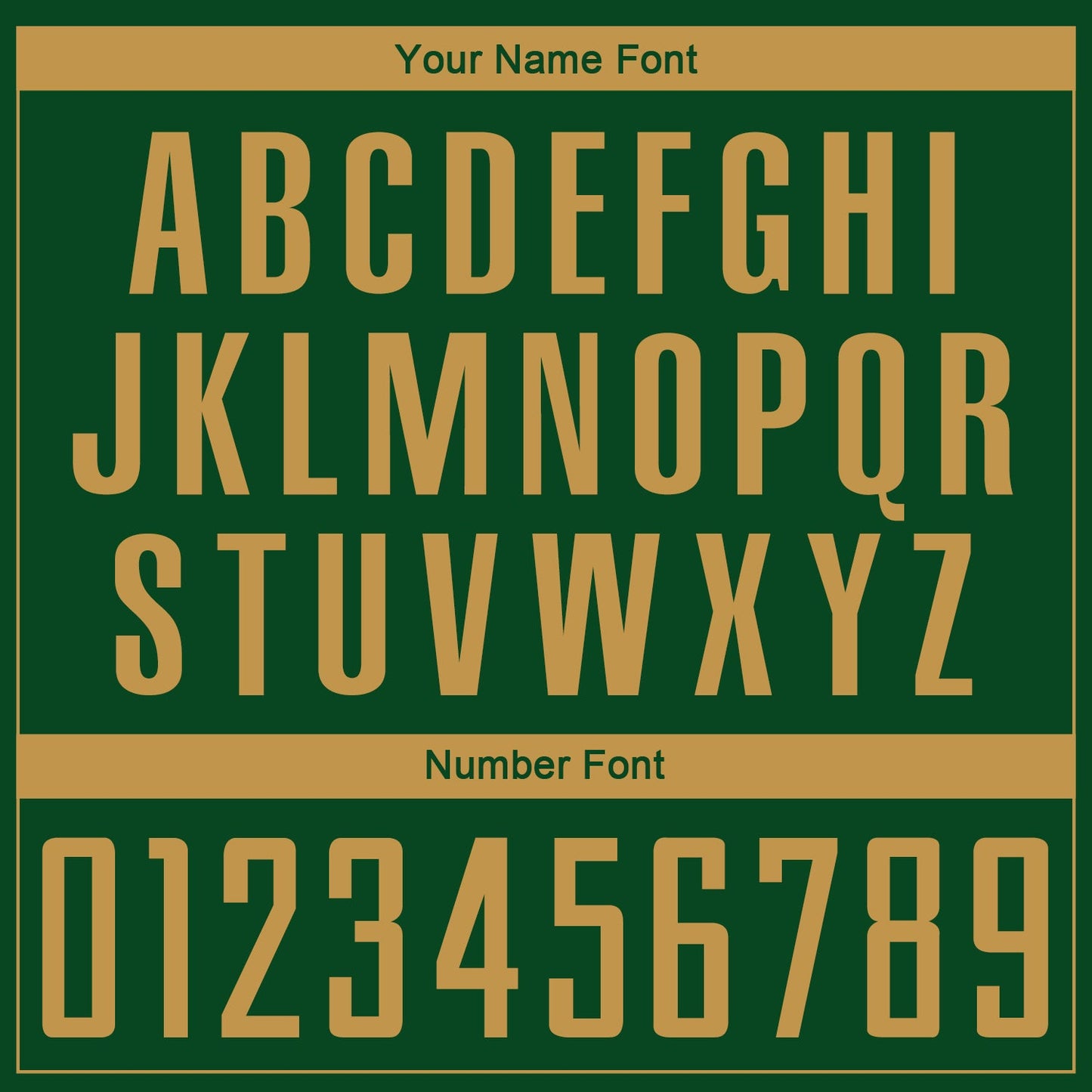 Custom Green Old Gold Sublimation Soccer Uniform Jersey Limited