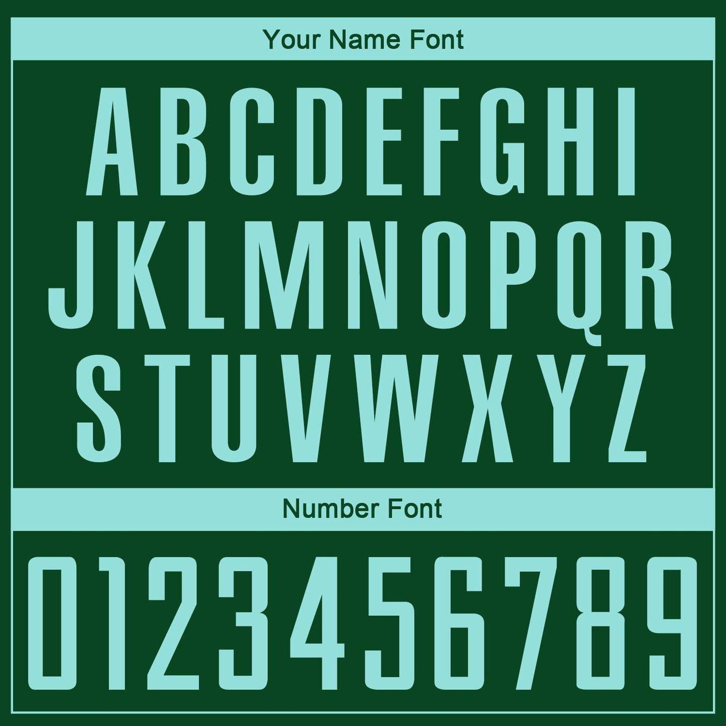 Custom Green Ice Blue Sublimation Soccer Uniform Jersey Limited