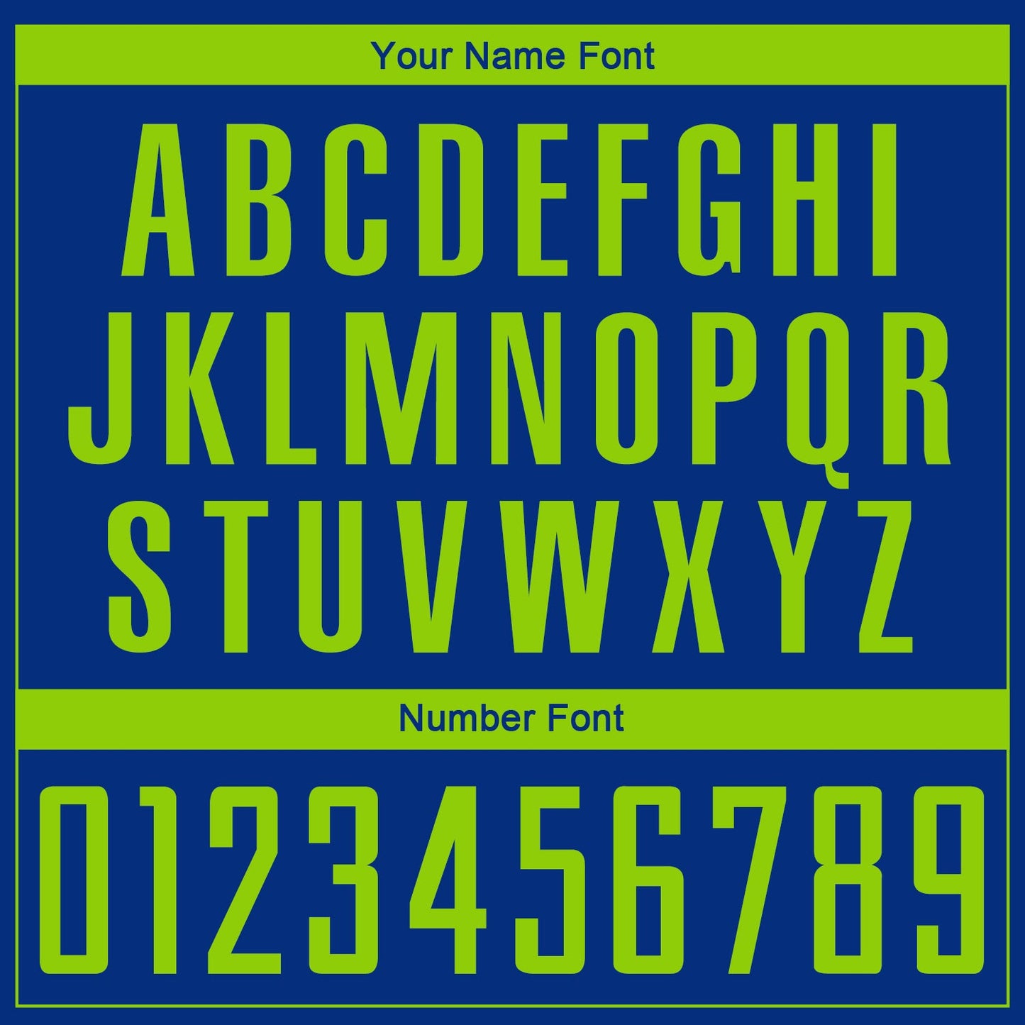 Custom Royal Neon Green Sublimation Soccer Uniform Jersey Limited