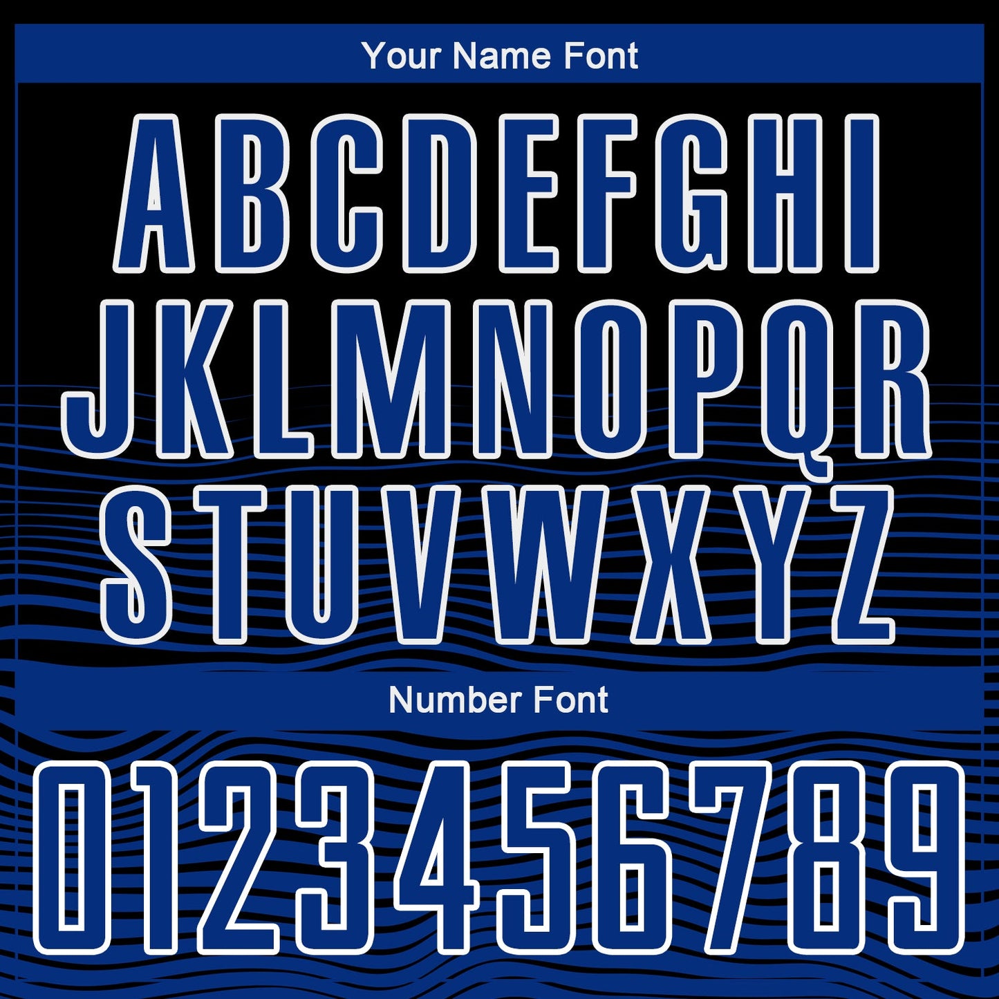 Custom Black Royal-White Gradient Line Sublimation Soccer Uniform Jersey Limited