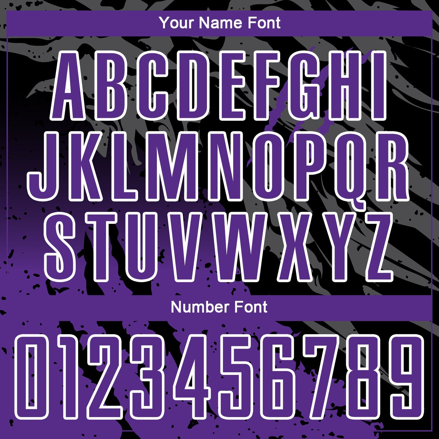 Custom Black Purple-White Gradient Scratch Splash Sublimation Soccer Uniform Jersey Limited