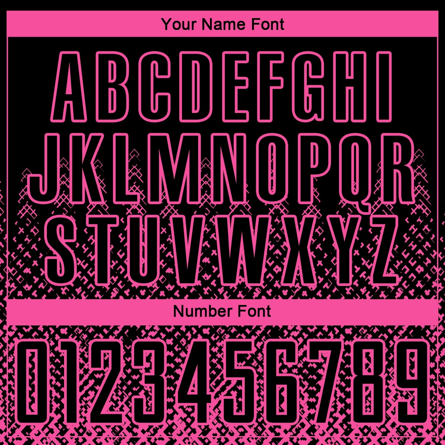 Custom Black Pink Geometric Shape Sublimation Soccer Uniform Jersey Limited