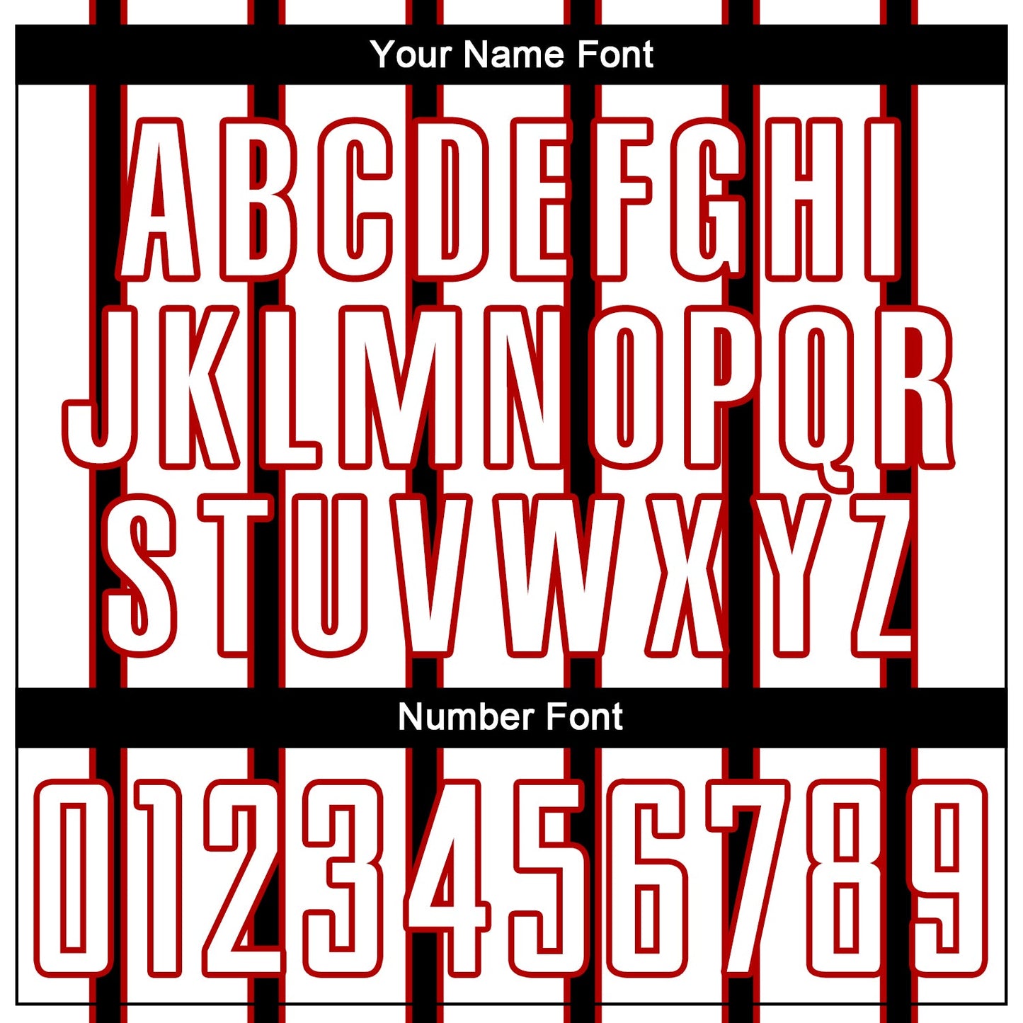 Custom White Black-Red Stripe Line Sublimation Soccer Uniform Jersey Limited