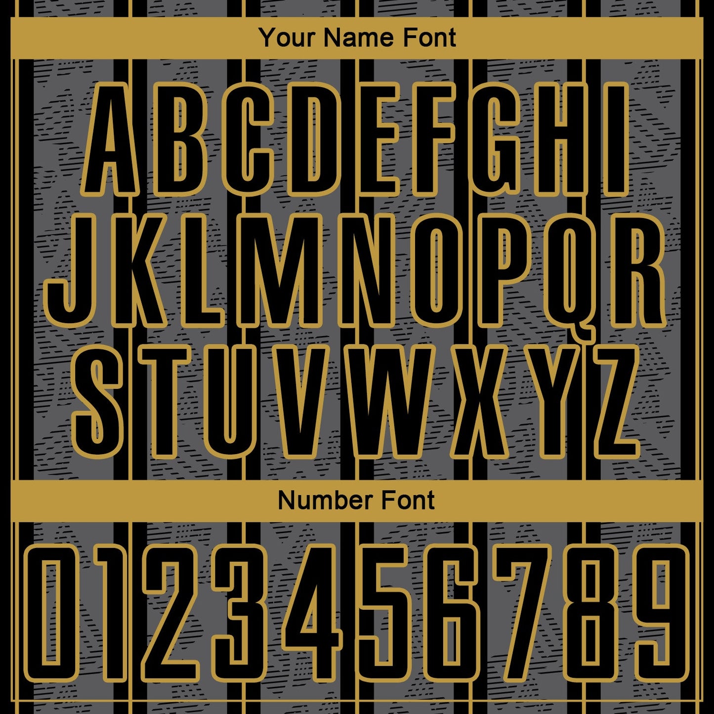 Custom Gray Black-Old Gold Stripe Line Sublimation Soccer Uniform Jersey Limited