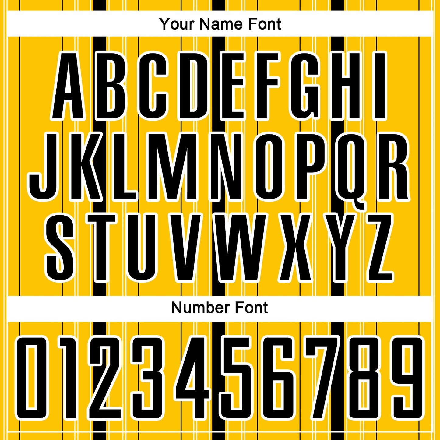 Custom Yellow Black-White Stripe Sublimation Soccer Uniform Jersey Limited