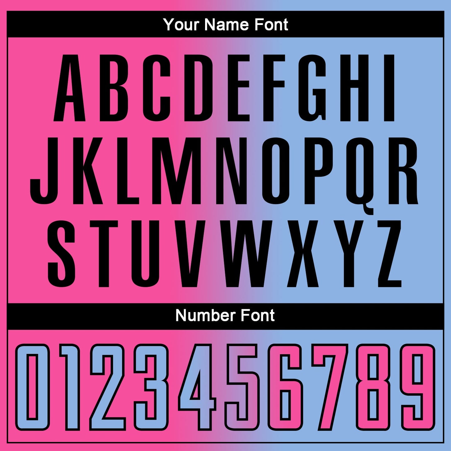 Custom Light Blue Pink-Black Sublimation Gradient Fashion Soccer Uniform Jersey Limited