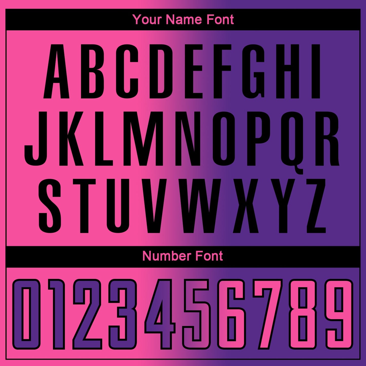 Custom Purple Pink-Black Sublimation Gradient Fashion Soccer Uniform Jersey Limited