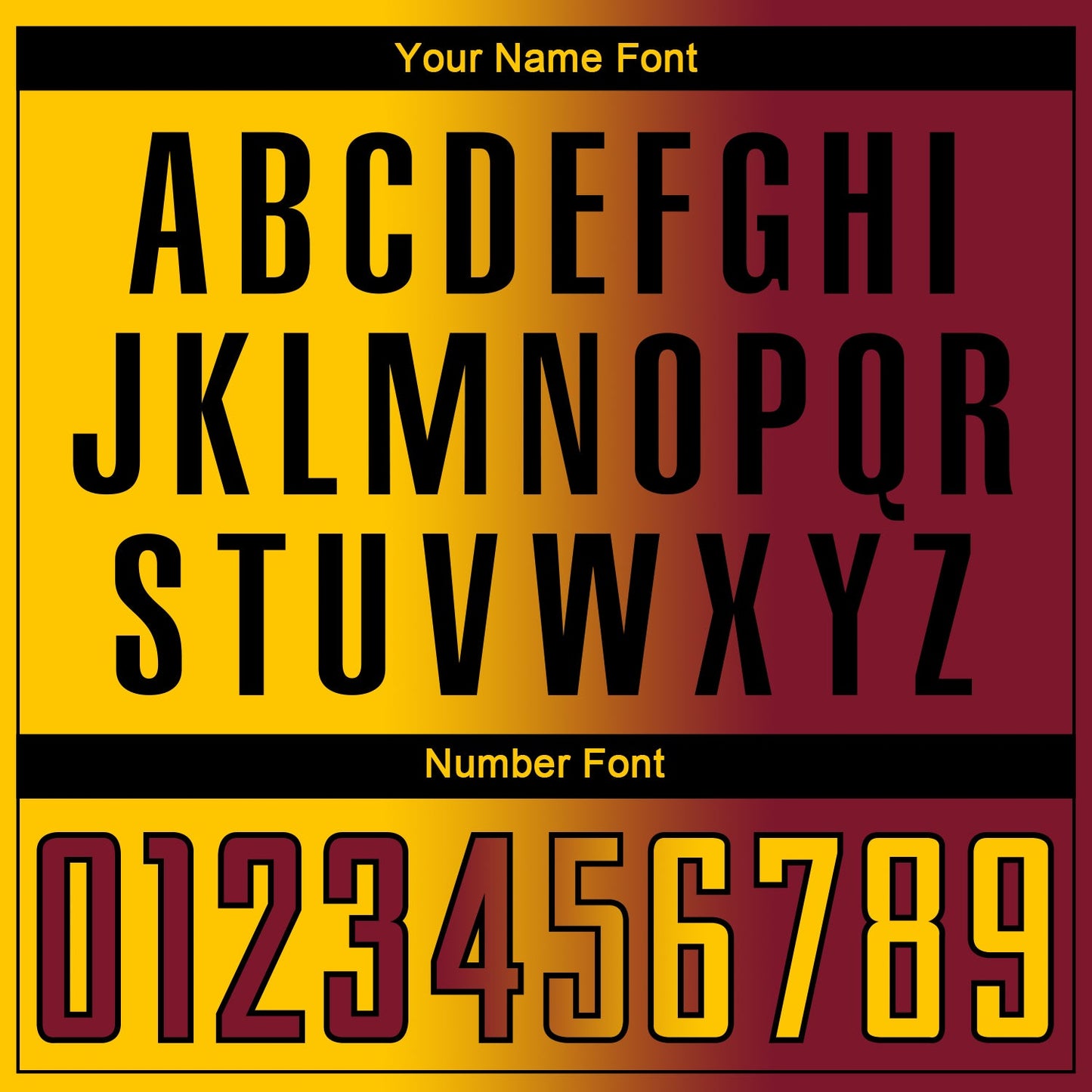 Custom Crimson Yellow-Black Sublimation Gradient Fashion Soccer Uniform Jersey Limited