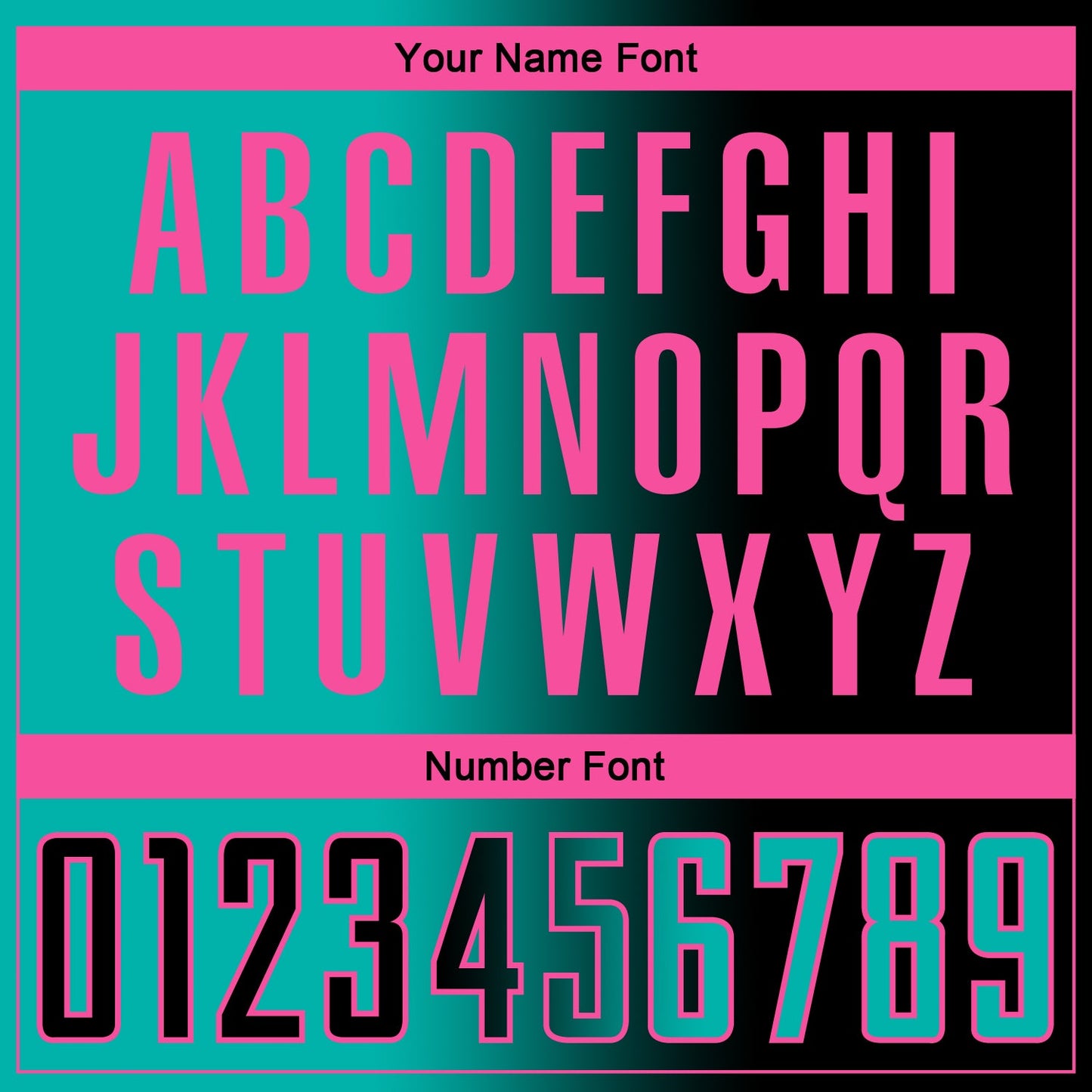 Custom Black Aqua-Pink Sublimation Gradient Fashion Soccer Uniform Jersey Limited