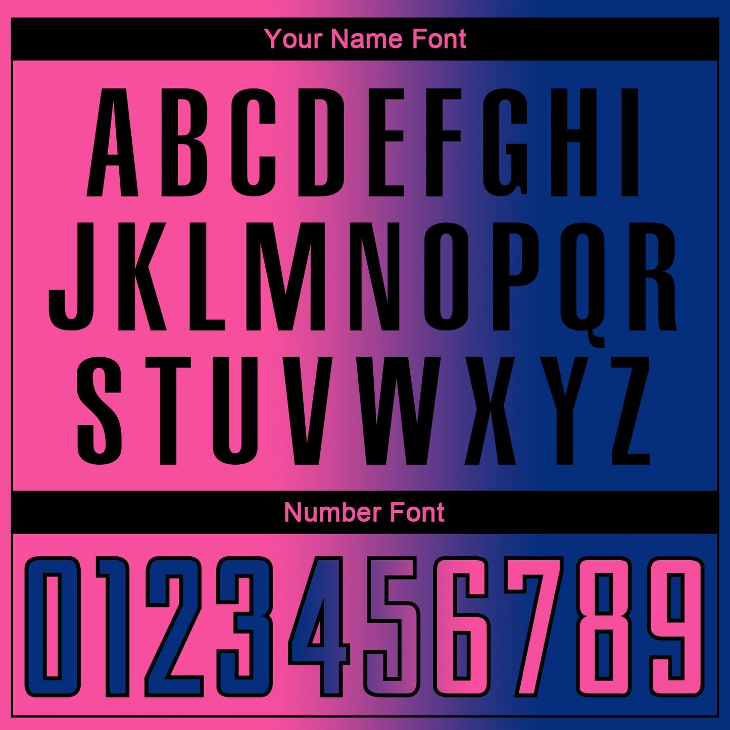 Custom Royal Pink-Black Sublimation Gradient Fashion Soccer Uniform Jersey Limited