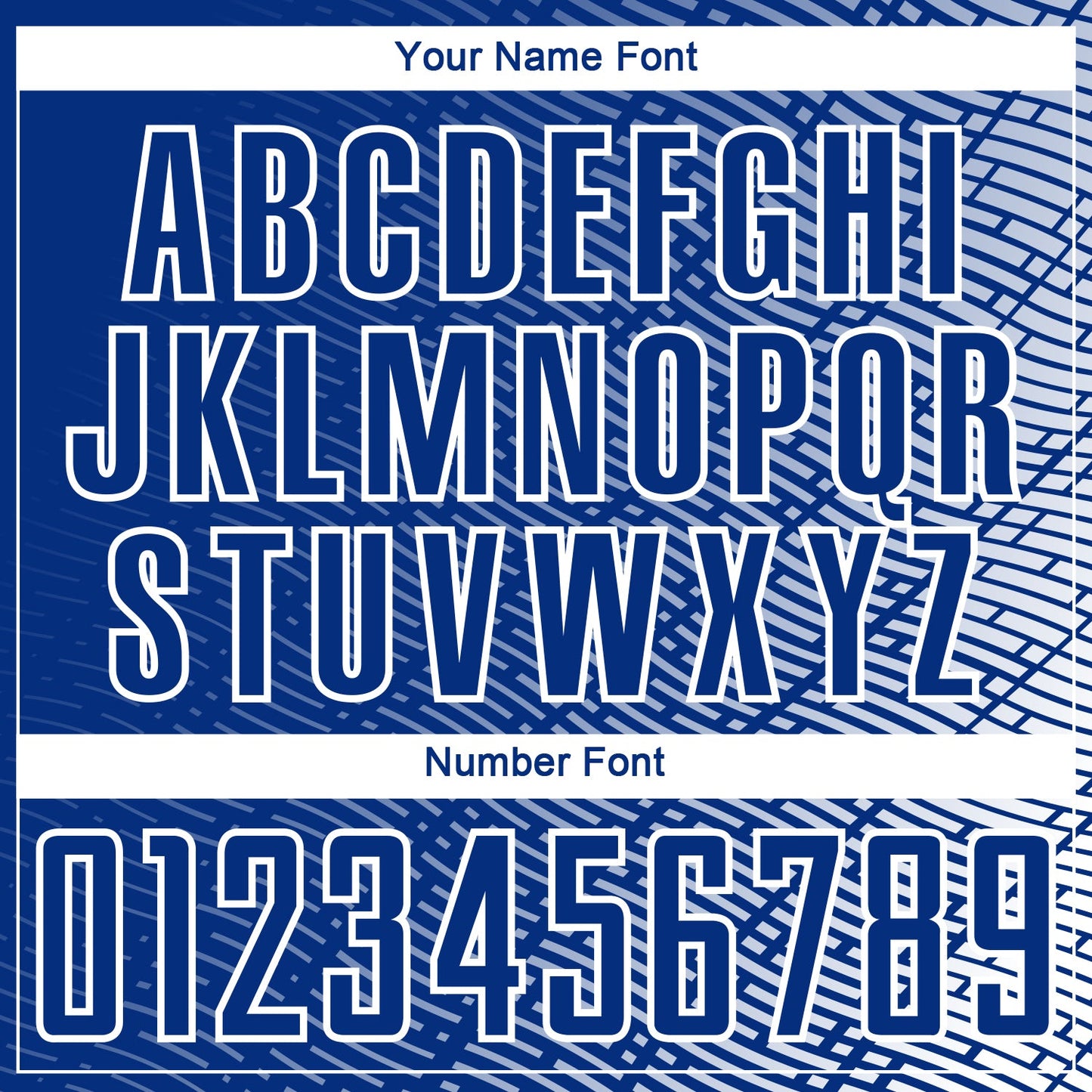 Custom Royal White Stripe Line Sublimation Soccer Uniform Jersey Limited