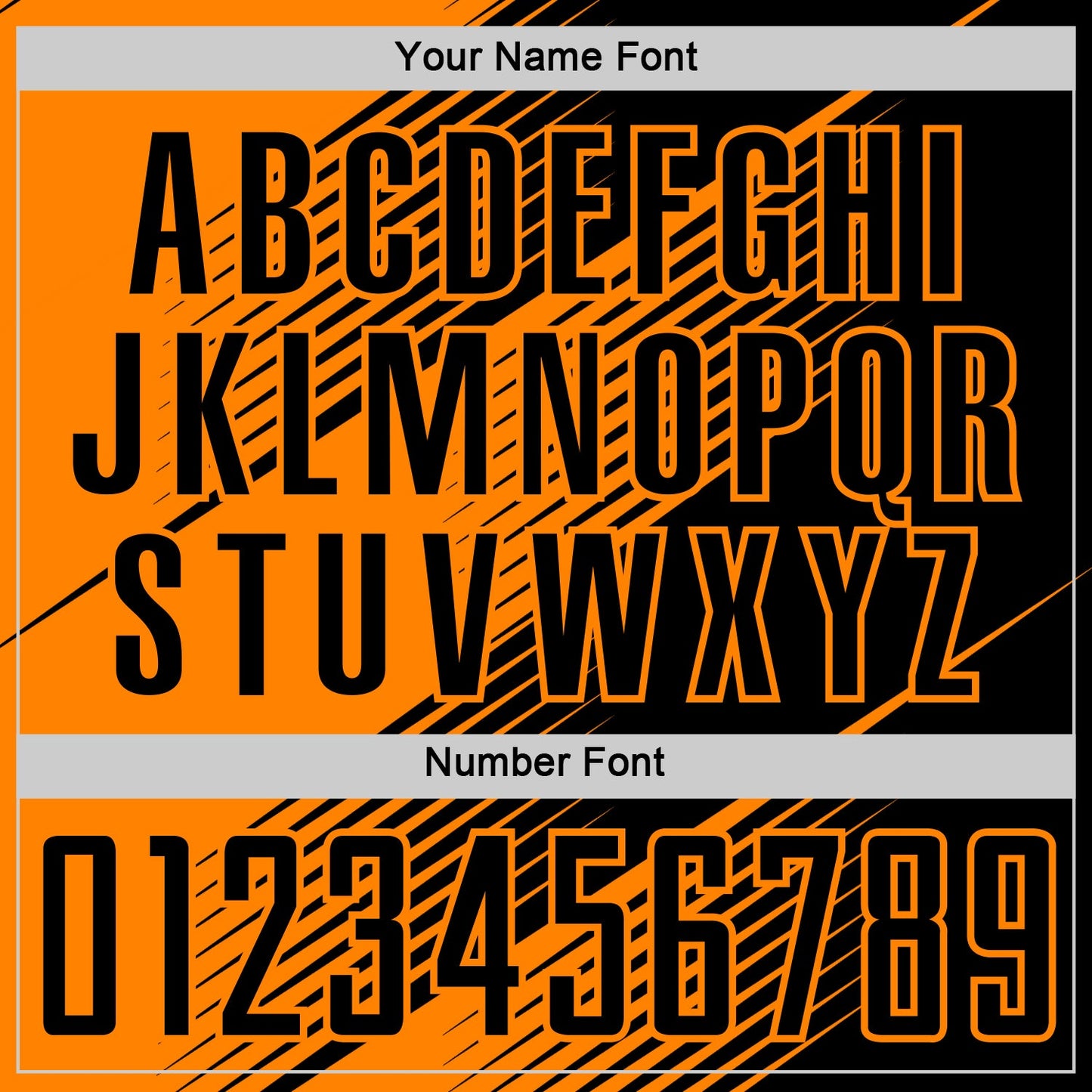 Custom Black Bay Orange Line Sublimation Soccer Uniform Jersey Limited