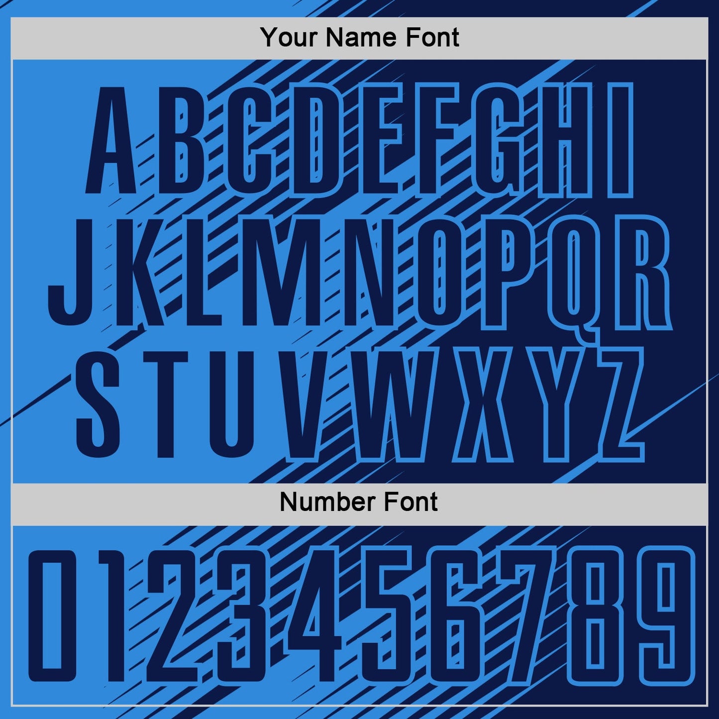 Custom Navy Powder Blue Line Sublimation Soccer Uniform Jersey Limited