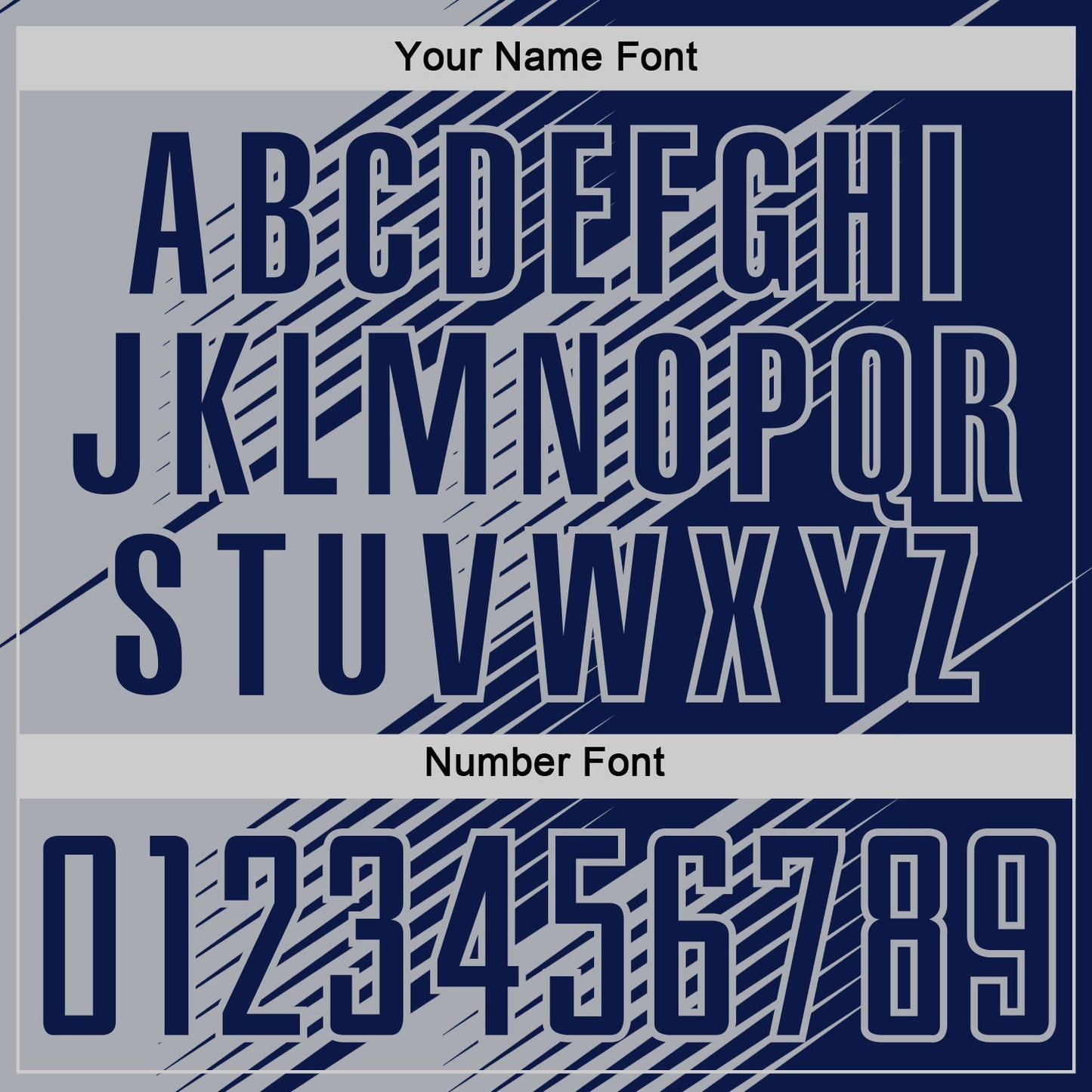 Custom Navy Gray Line Sublimation Soccer Uniform Jersey Limited