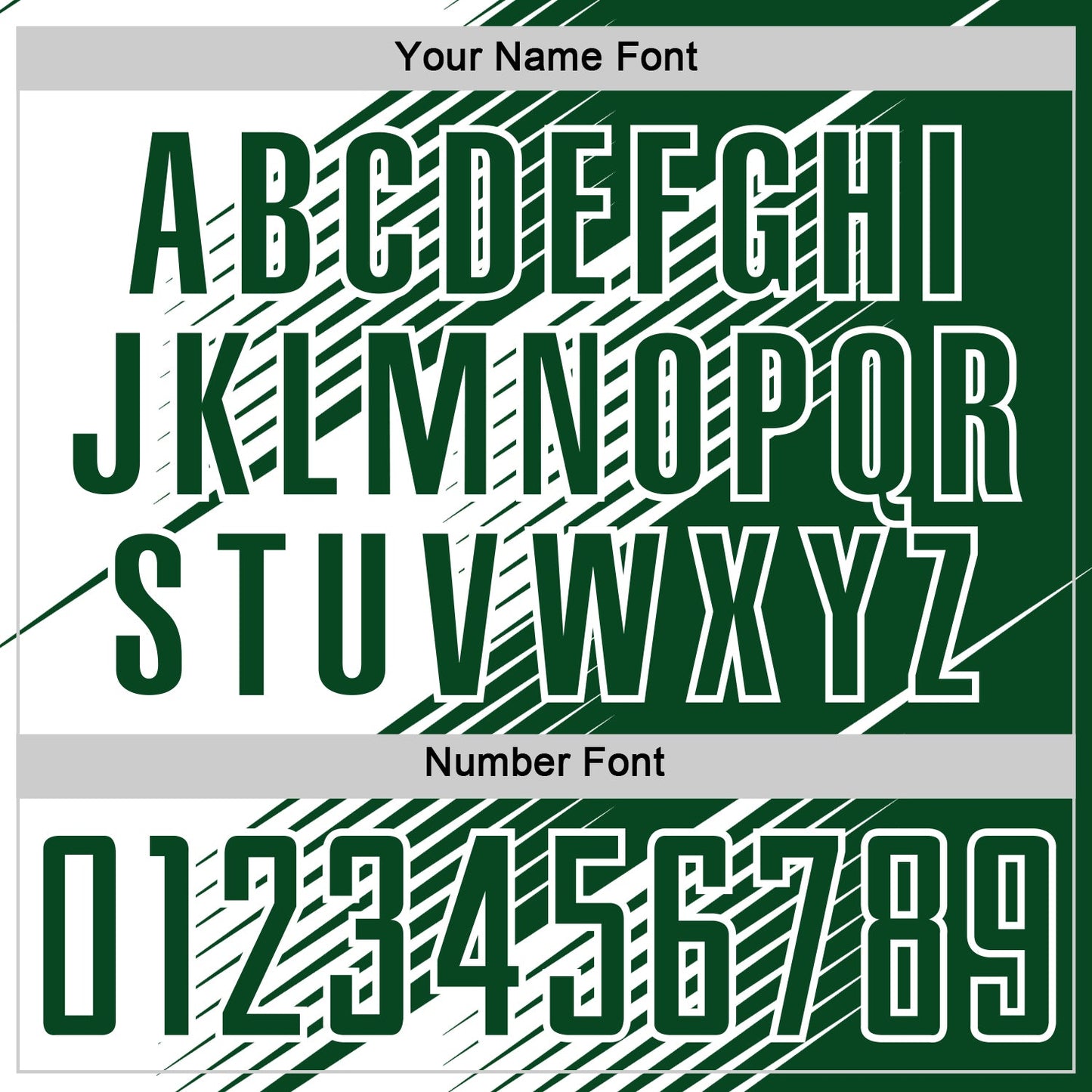 Custom Green White Line Sublimation Soccer Uniform Jersey Limited