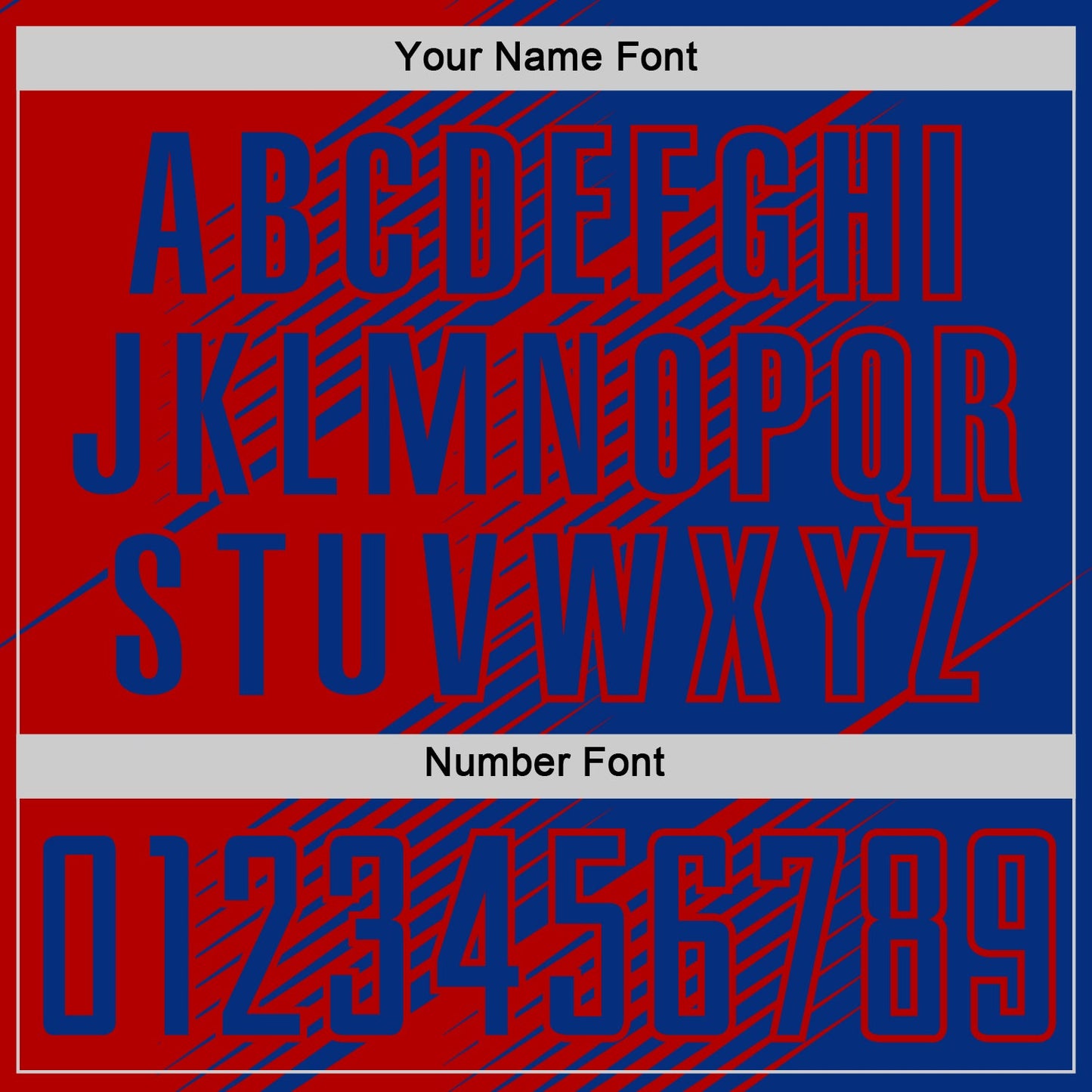 Custom Royal Red Line Sublimation Soccer Uniform Jersey Limited