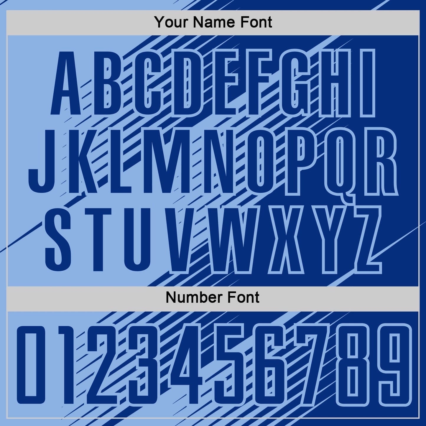 Custom Royal Light Blue Line Sublimation Soccer Uniform Jersey Limited