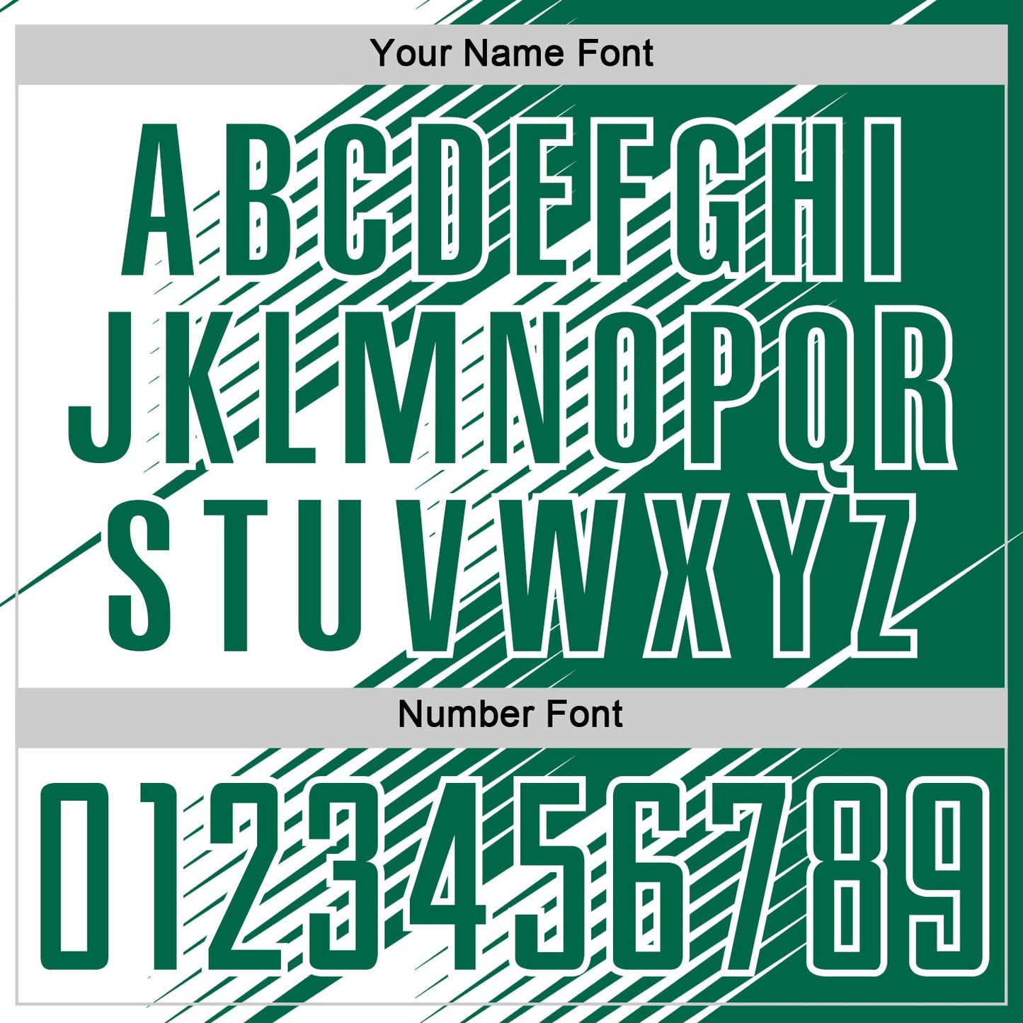 Custom Kelly Green White Line Sublimation Soccer Uniform Jersey Limited