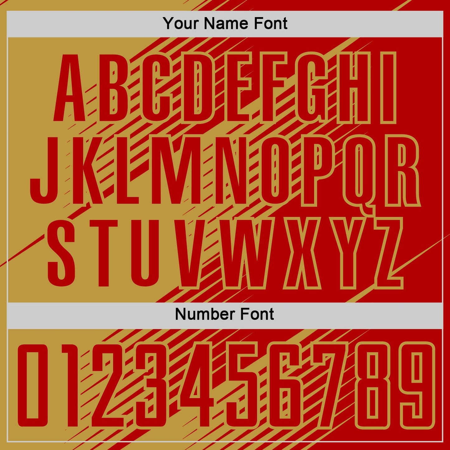 Custom Red Old Gold Line Sublimation Soccer Uniform Jersey Limited