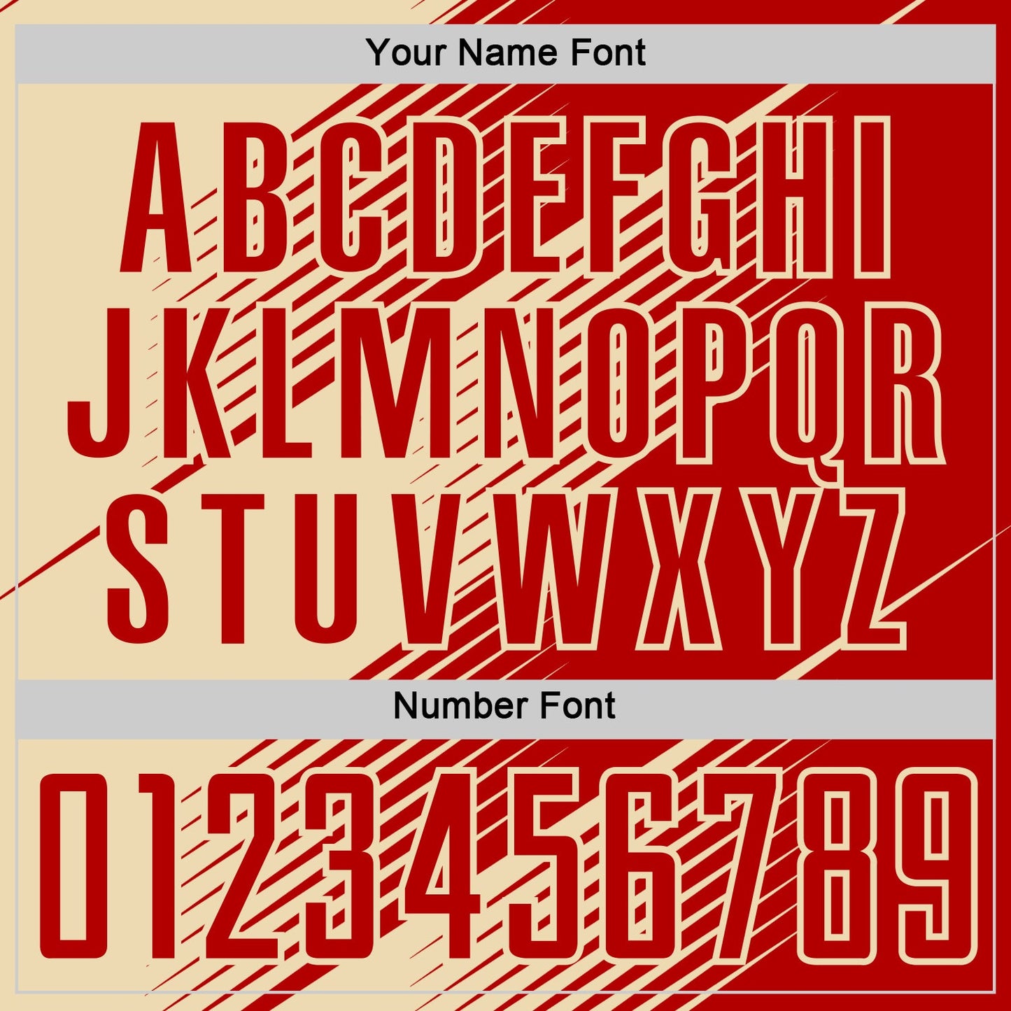 Custom Red Cream Line Sublimation Soccer Uniform Jersey Limited