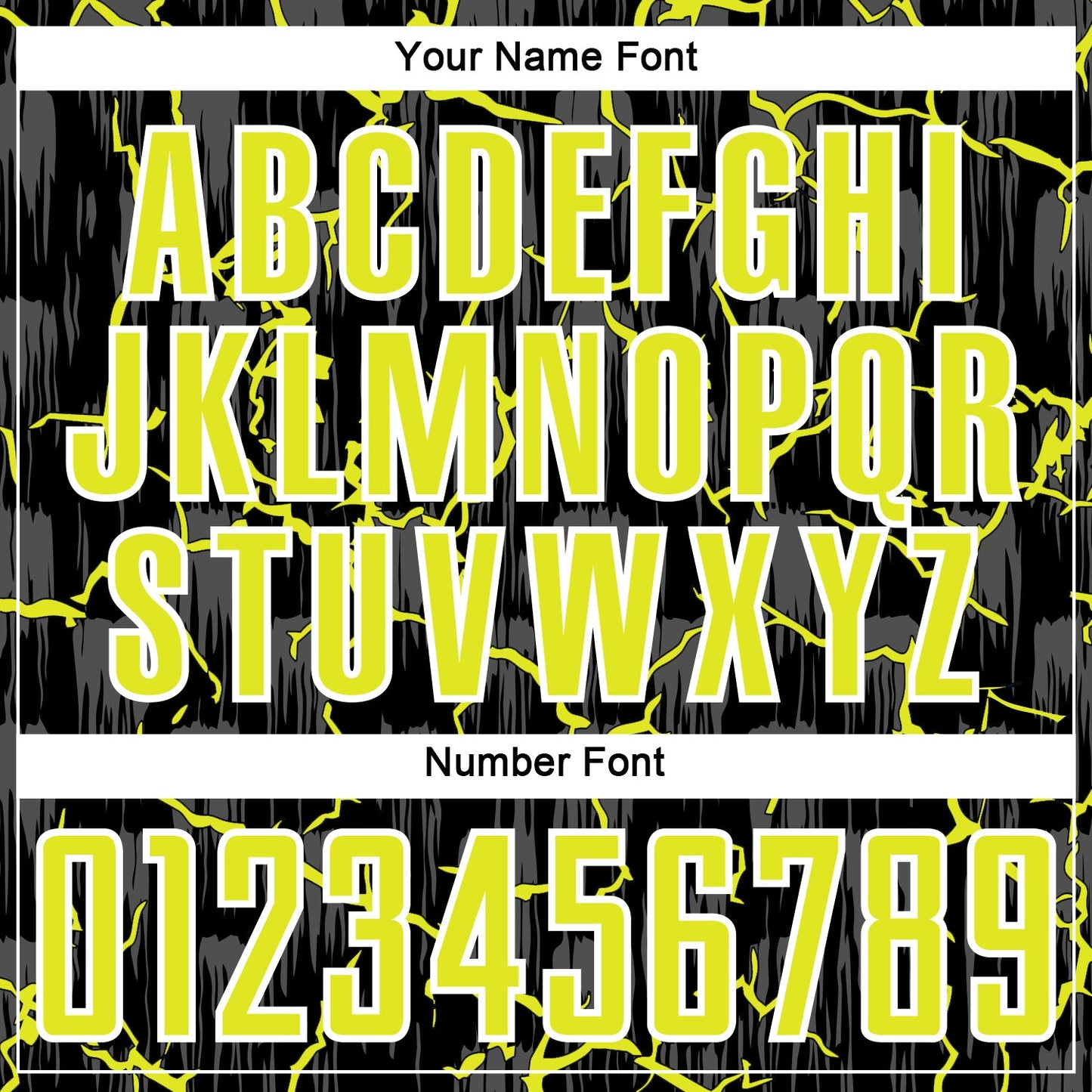 Custom Black Neon Yellow-White Lightning Sublimation Soccer Uniform Jersey Limited