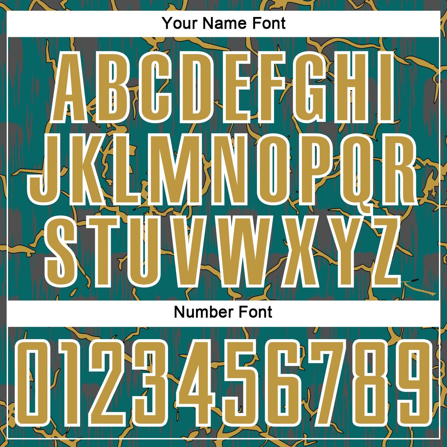 Custom Teal Old Gold-White Lightning Sublimation Soccer Uniform Jersey Limited