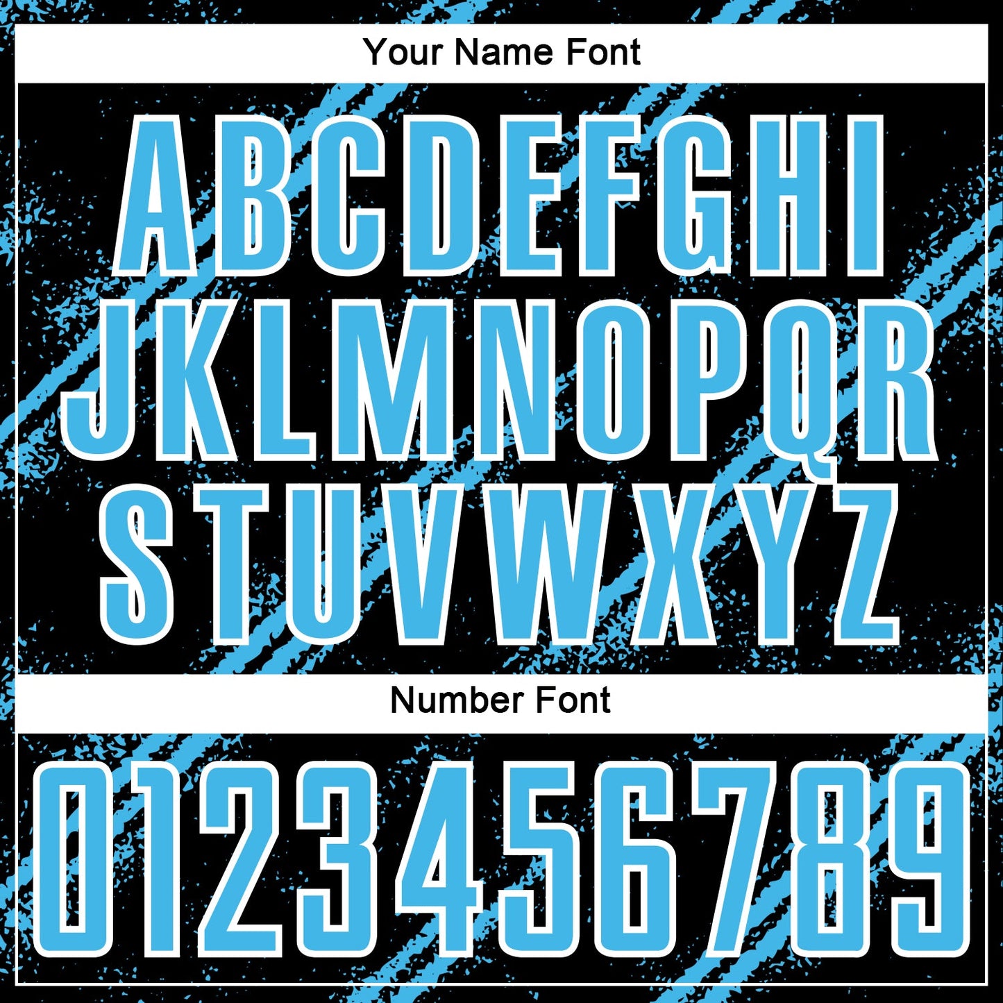 Custom Black Sky Blue-White Abstract Fragment Art Splash Sublimation Soccer Uniform Jersey Limited