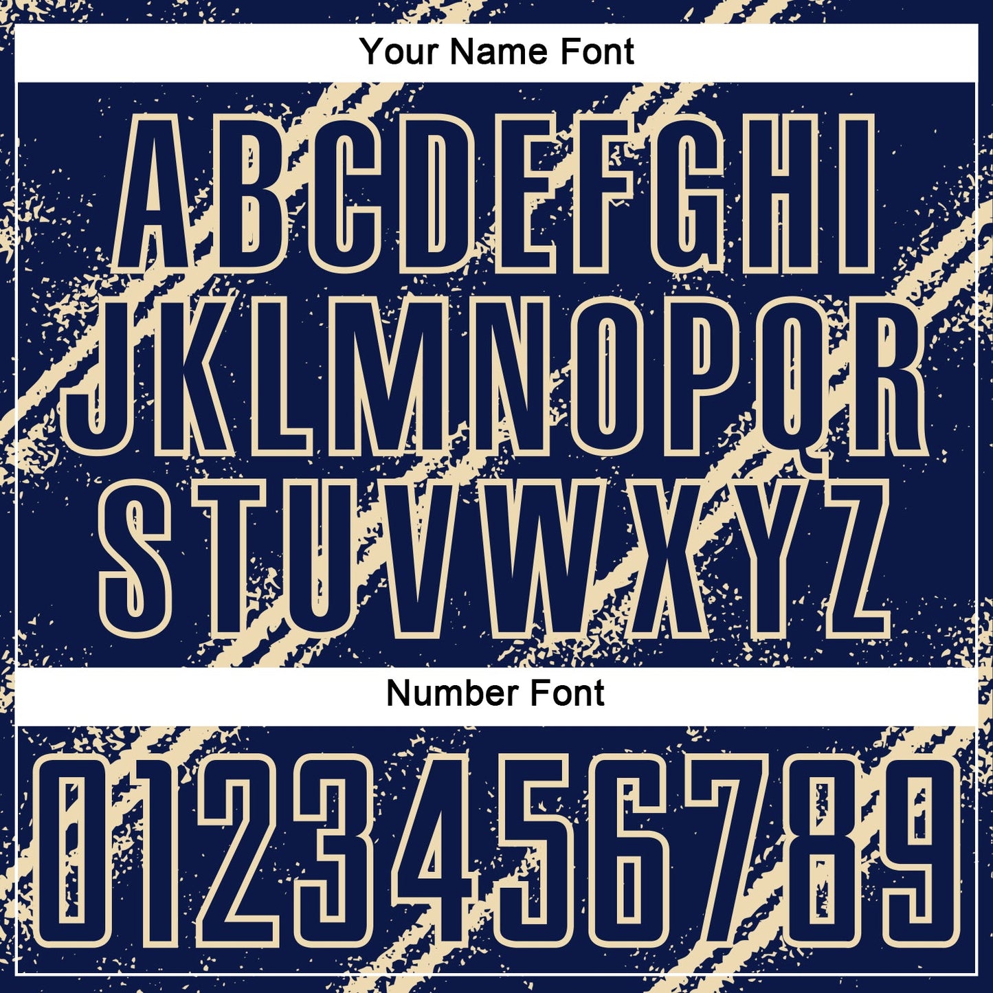 Custom Navy Cream Abstract Fragment Art Splash Sublimation Soccer Uniform Jersey Limited