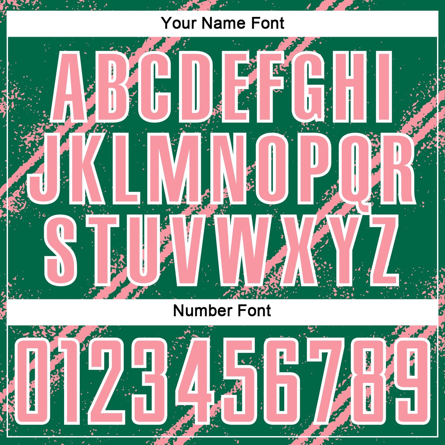 Custom Kelly Green Medium Pink-White Abstract Fragment Art Splash Sublimation Soccer Uniform Jersey Limited