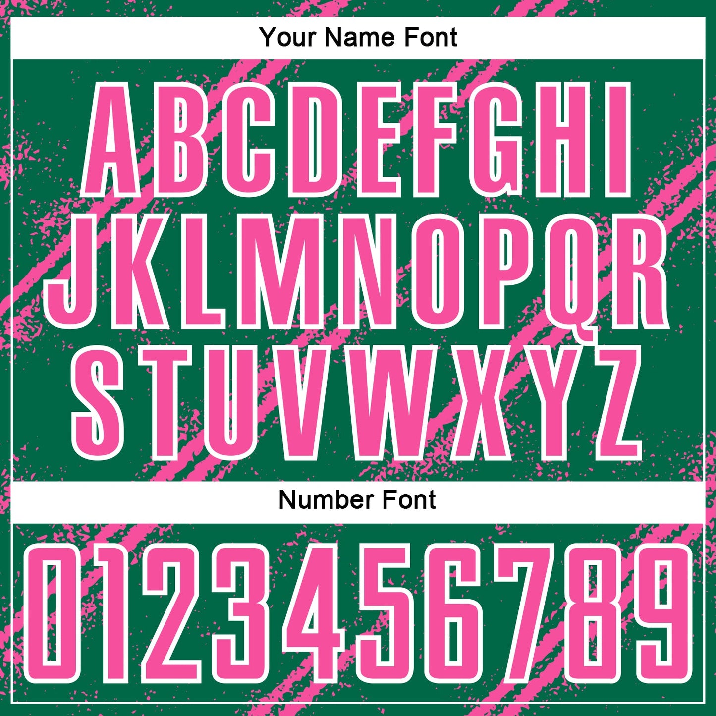 Custom Kelly Green Pink-White Abstract Fragment Art Splash Sublimation Soccer Uniform Jersey Limited