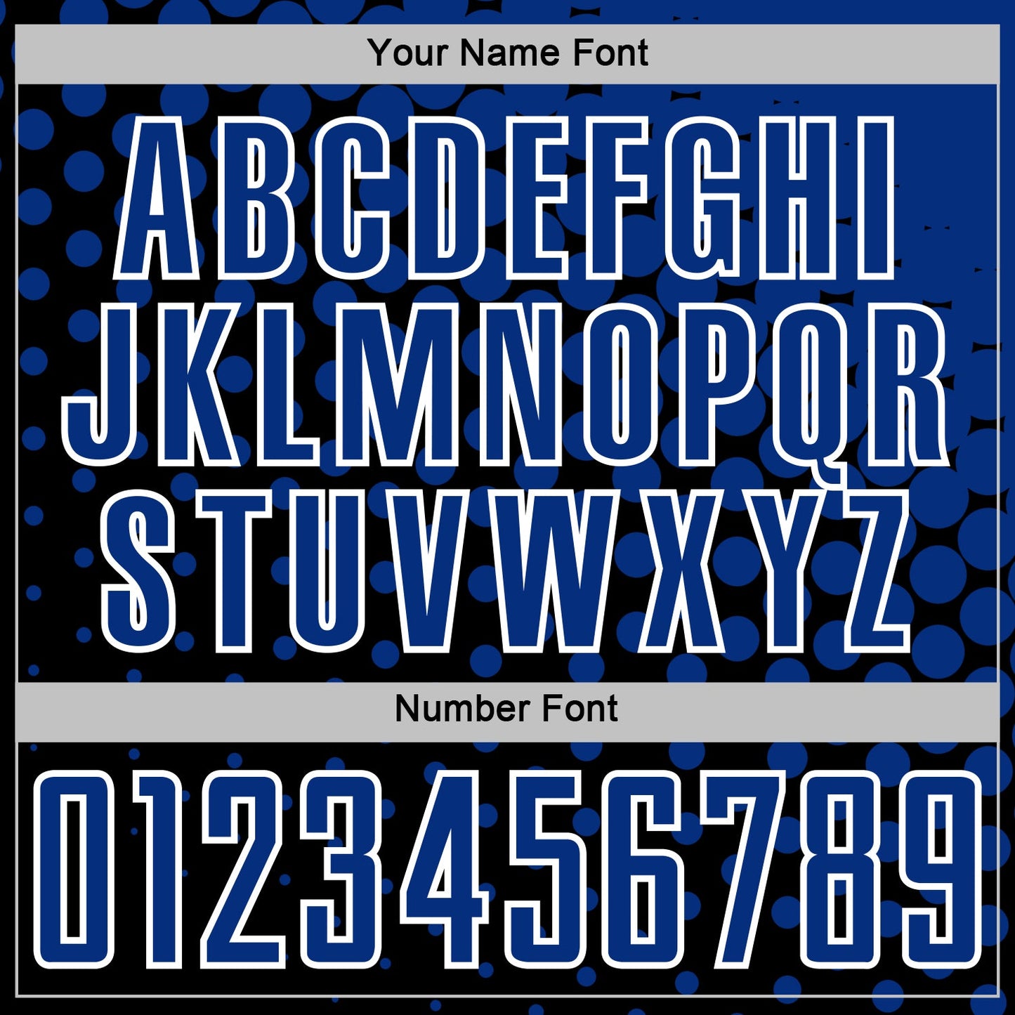 Custom Black Royal-White Modern Polka Dot Sublimation Soccer Uniform Jersey Limited