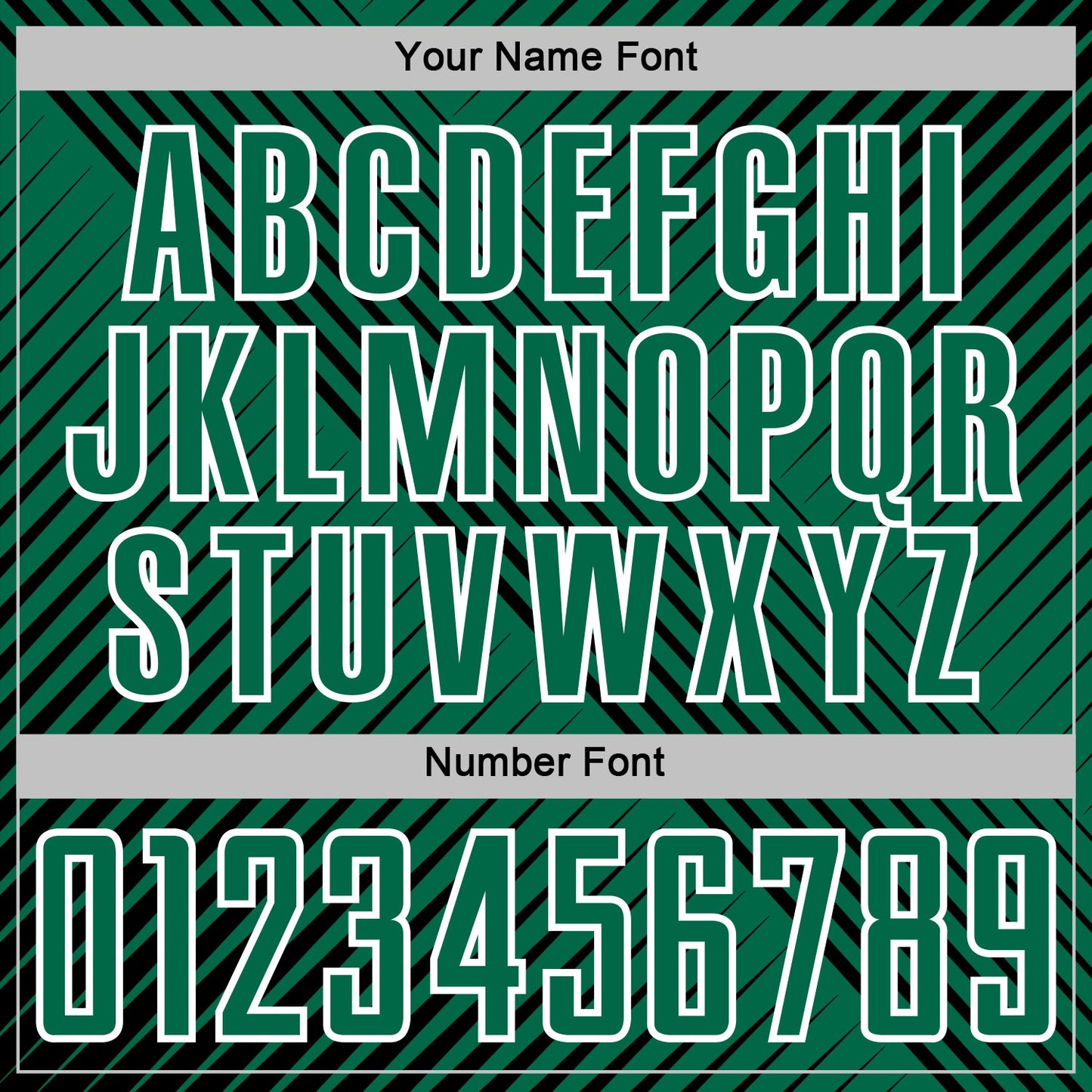 Custom Black Kelly Green-White Line Sublimation Soccer Uniform Jersey Limited