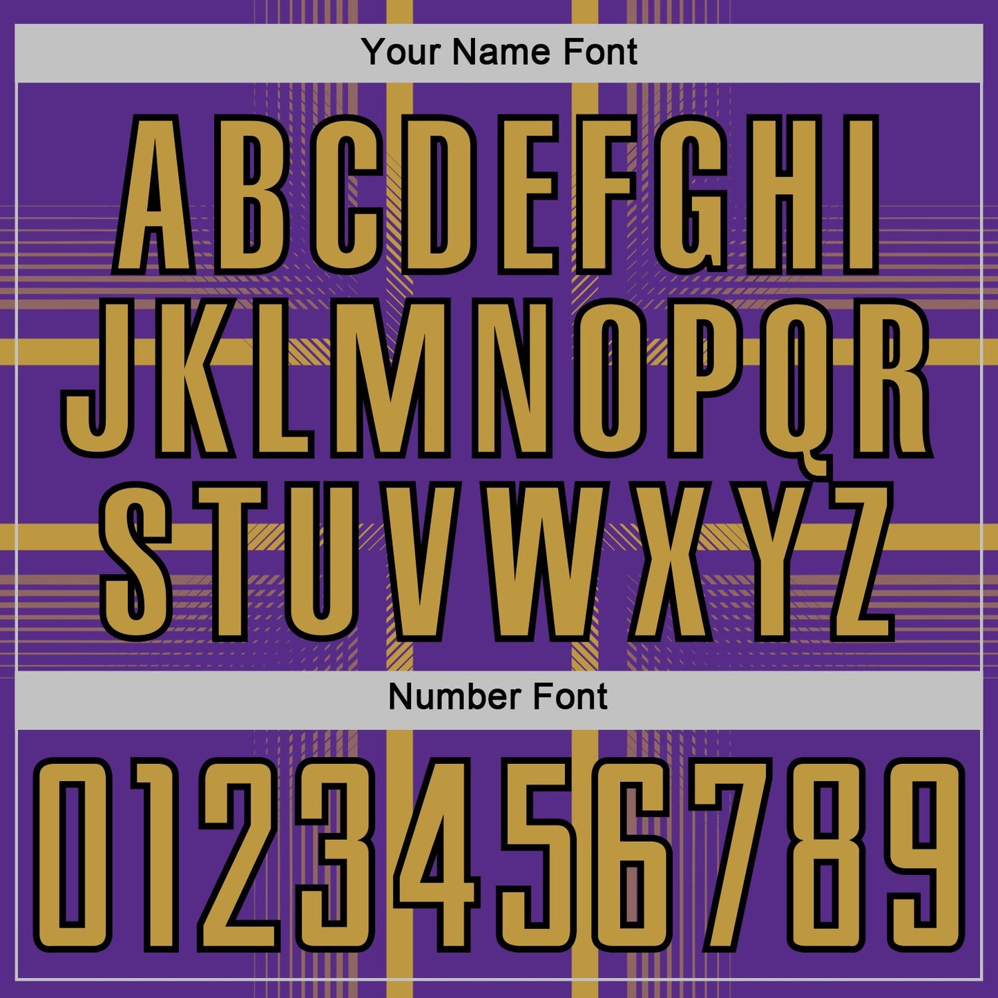 Custom Purple Old Gold-Black Lines Sublimation Soccer Uniform Jersey Limited