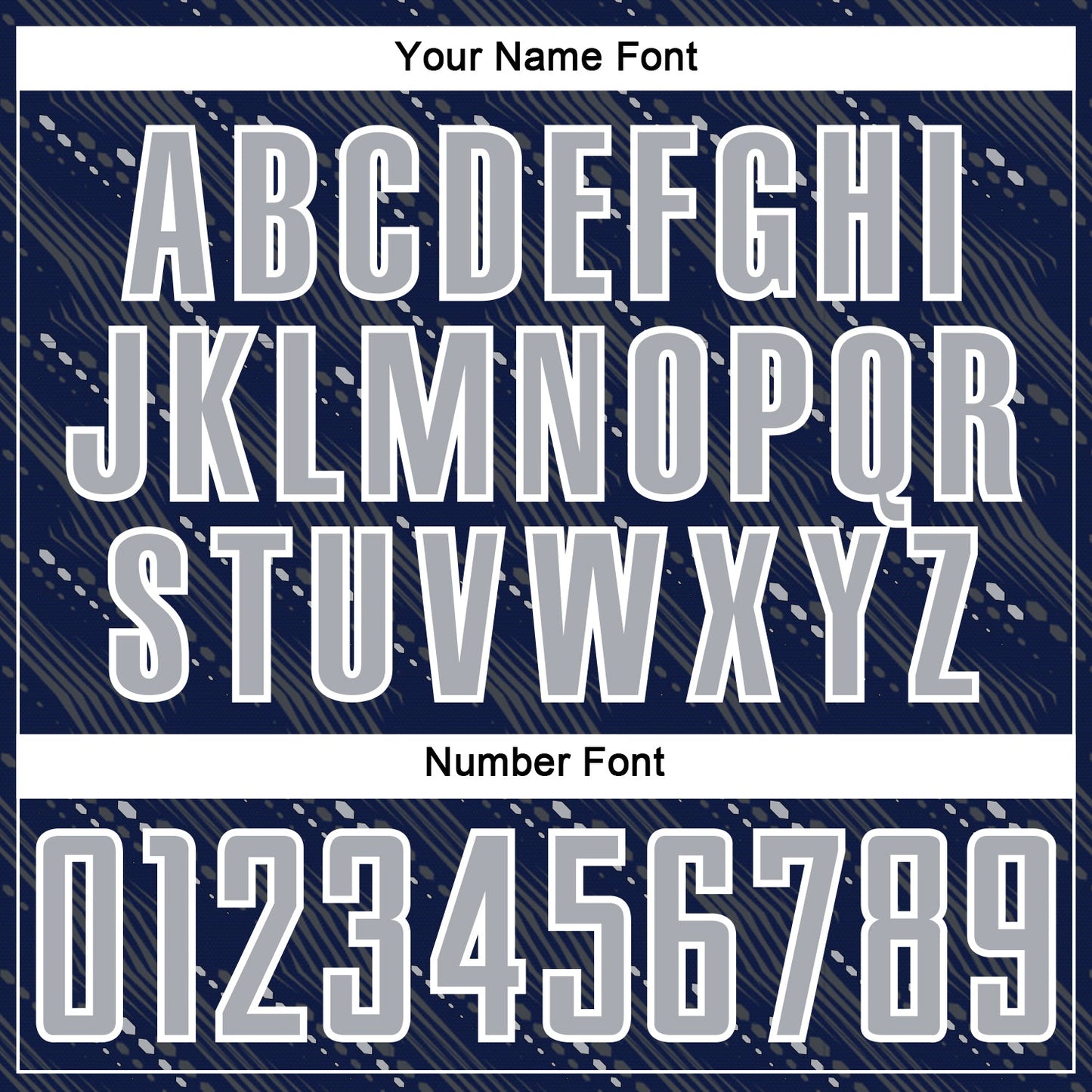 Custom Navy Gray-White Slant Lines Sports Sublimation Soccer Uniform Jersey Limited