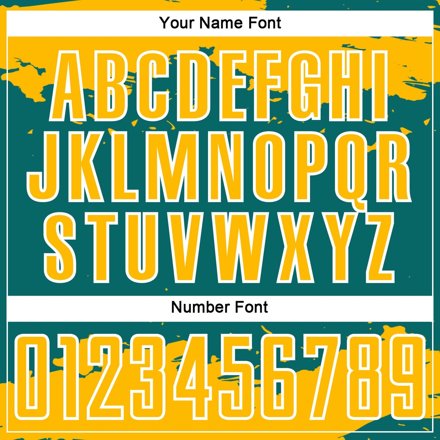 Custom Teal Gold-White Abstract Fragment Art Sublimation Soccer Uniform Jersey Limited