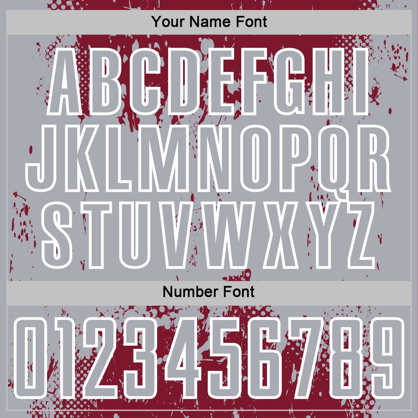 Custom Crimson Gray-White Abstract Splatter Grunge Art Sports Sublimation Soccer Uniform Jersey Limited