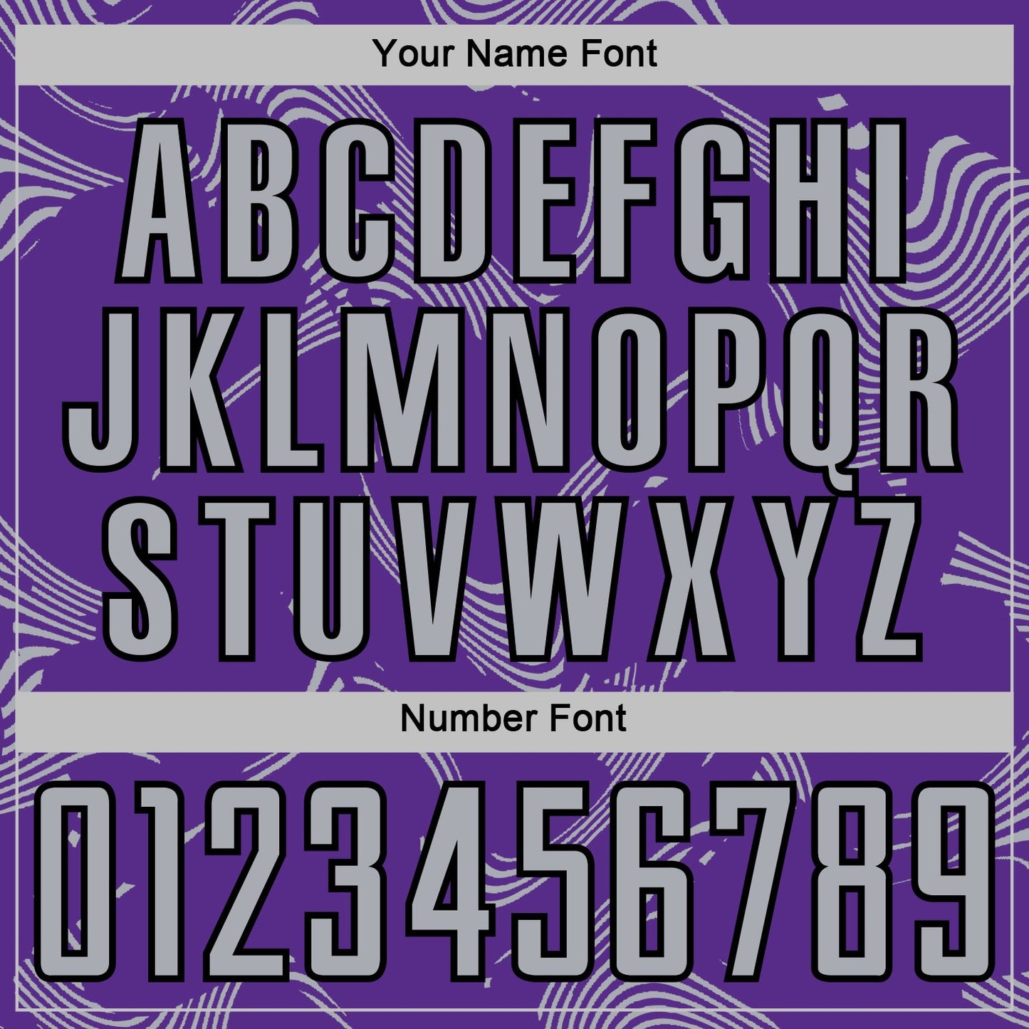 Custom Purple Gray-Black Curve Lines Sports Sublimation Soccer Uniform Jersey Limited