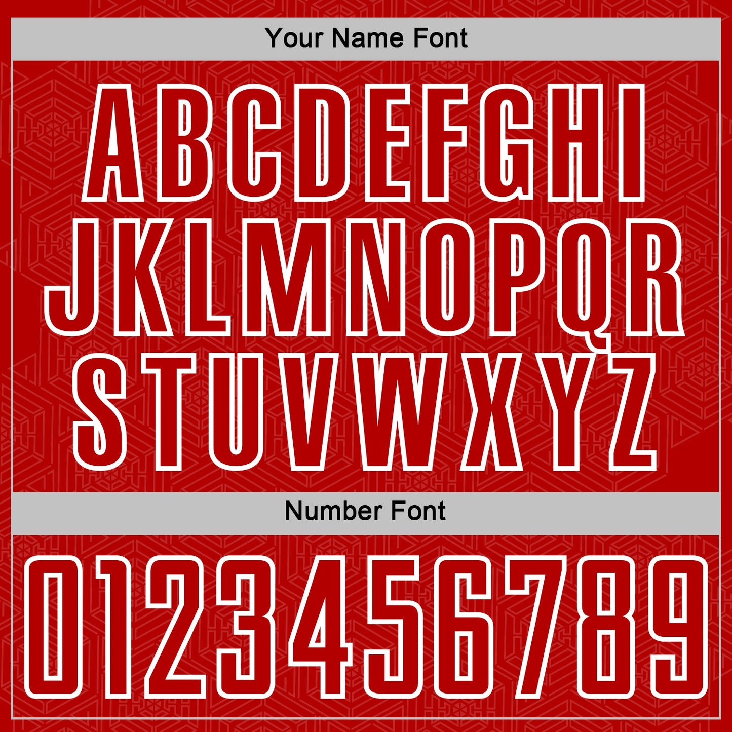 Custom Red White Geometric Shape Sports Sublimation Soccer Uniform Jersey Limited