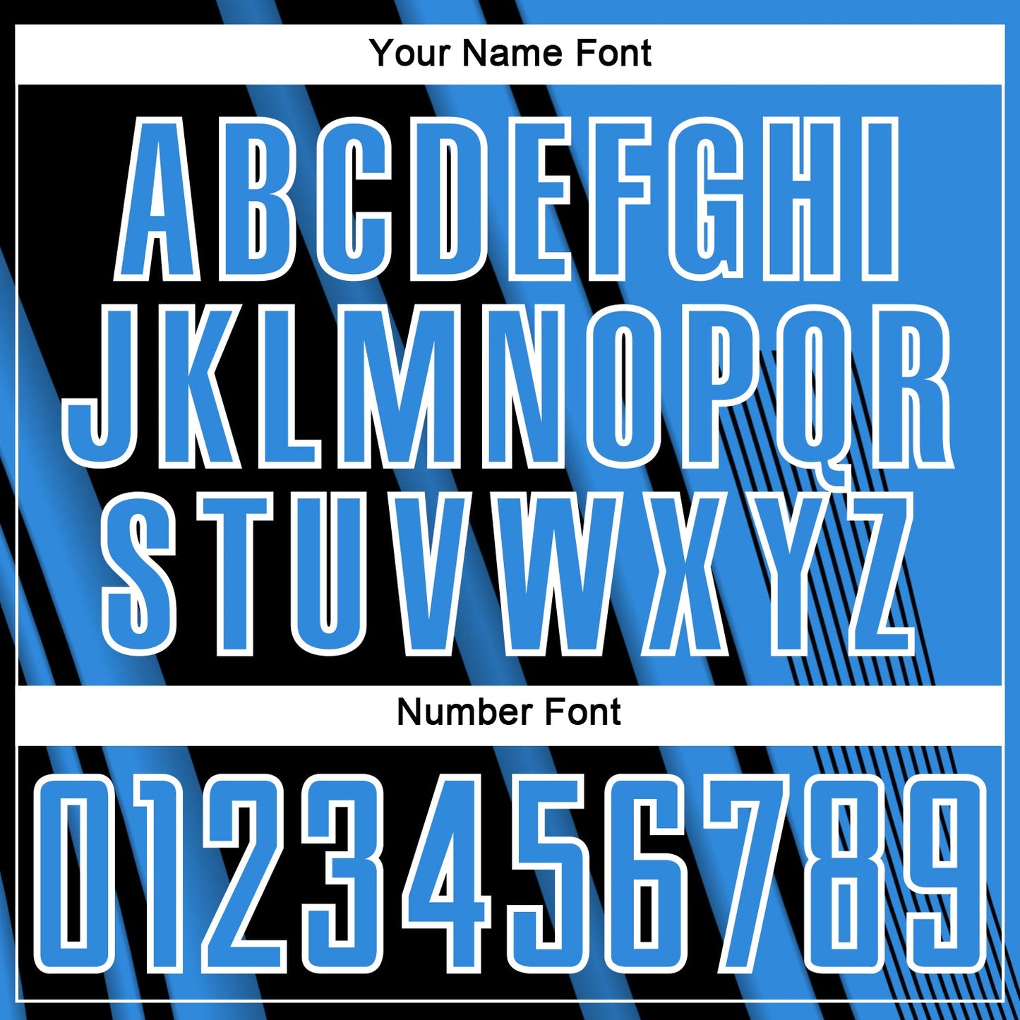 Custom Powder Blue Black-White Lines Sports Sublimation Soccer Uniform Jersey Limited