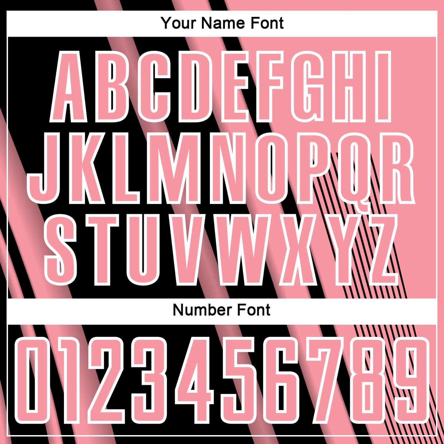 Custom Medium Pink Black-White Lines Sports Sublimation Soccer Uniform Jersey Limited