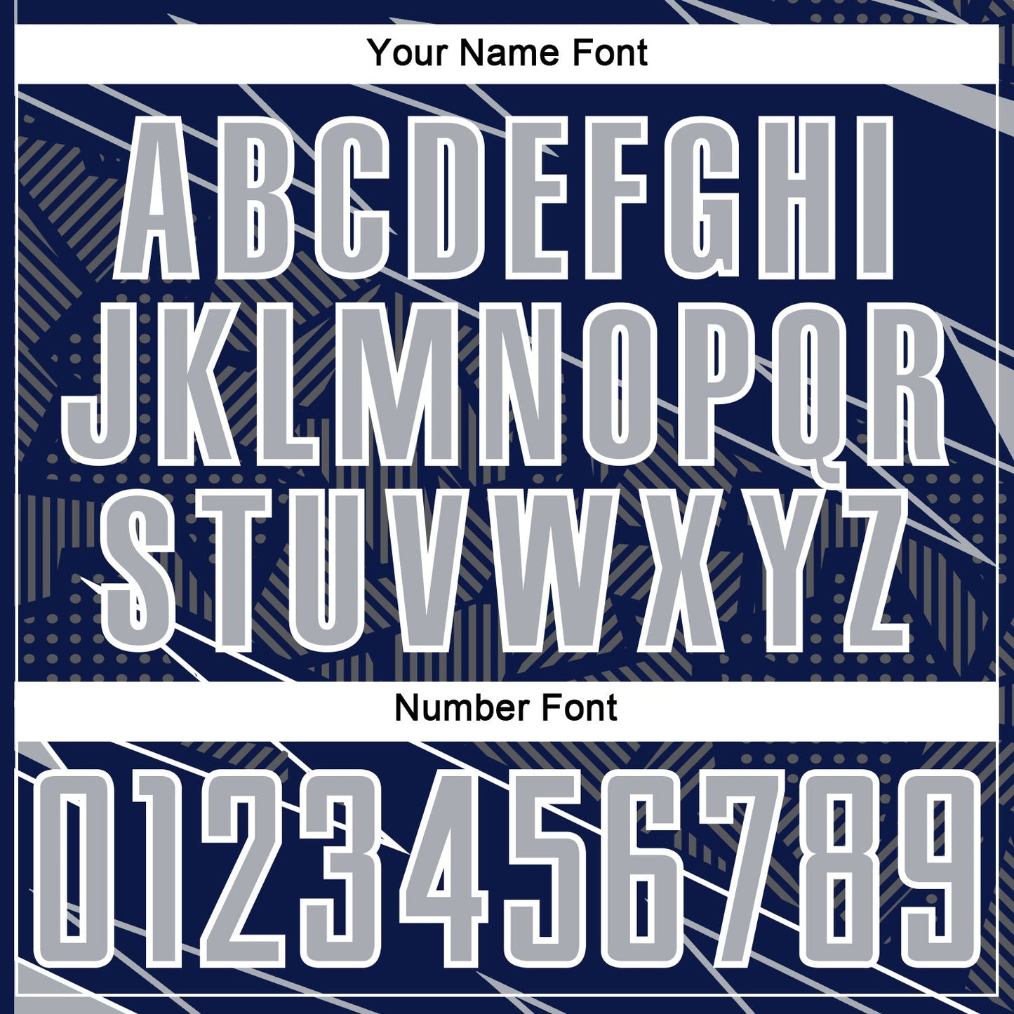 Custom Navy Gray-White Lines Sports Sublimation Soccer Uniform Jersey Limited