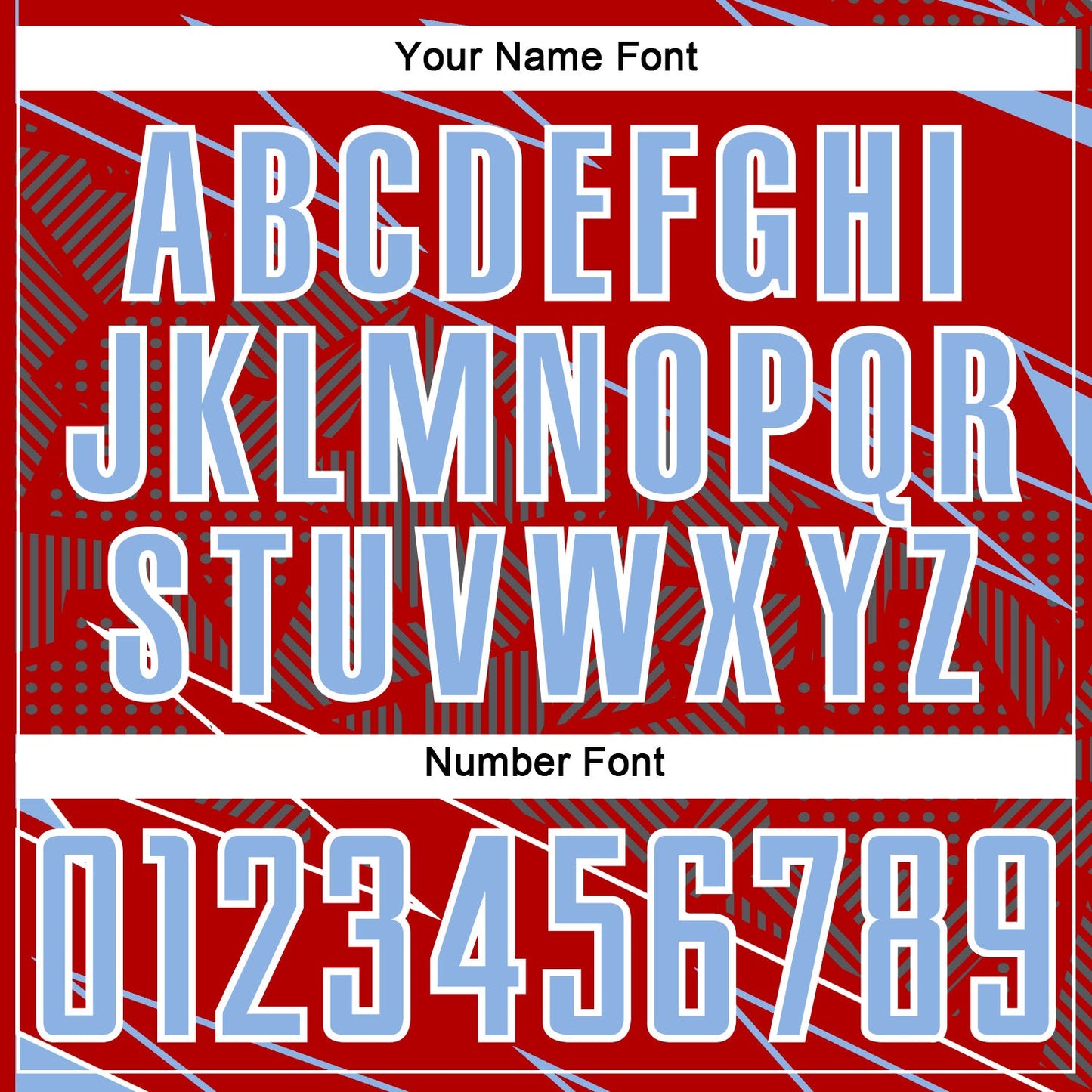 Custom Red Light Blue-White Lines Sports Sublimation Soccer Uniform Jersey Limited