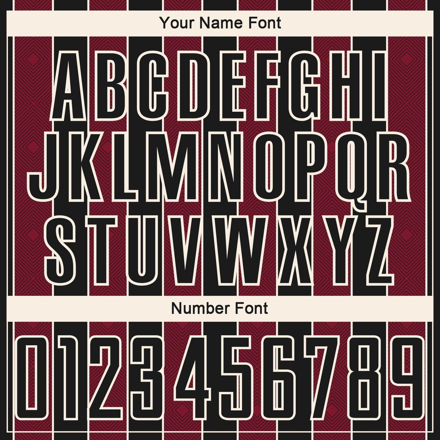 Custom Black Crimson-Cream Pinstripe Line Sports Sublimation Soccer Uniform Jersey Limited