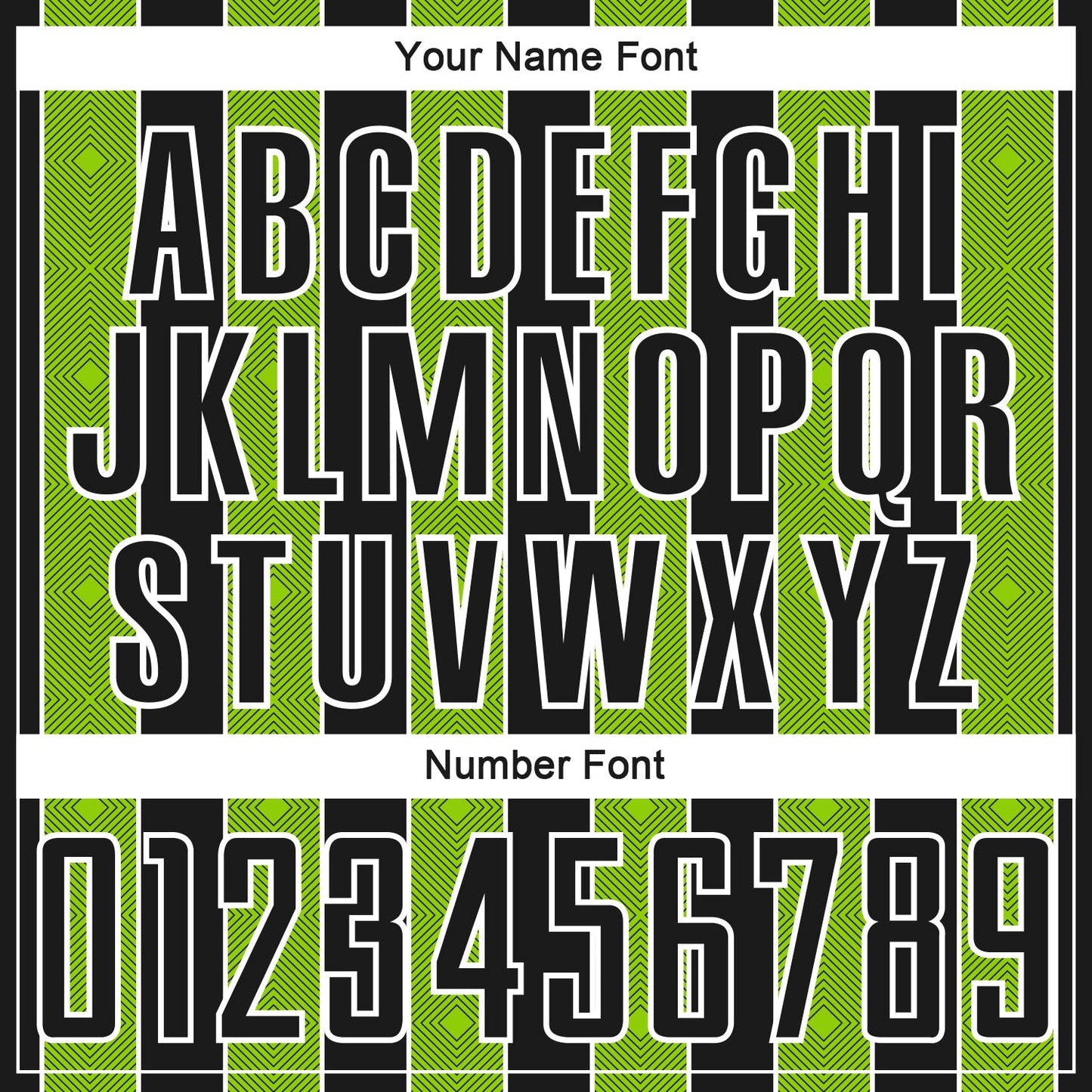 Custom Black Neon Green-White Pinstripe Line Sports Sublimation Soccer Uniform Jersey Limited