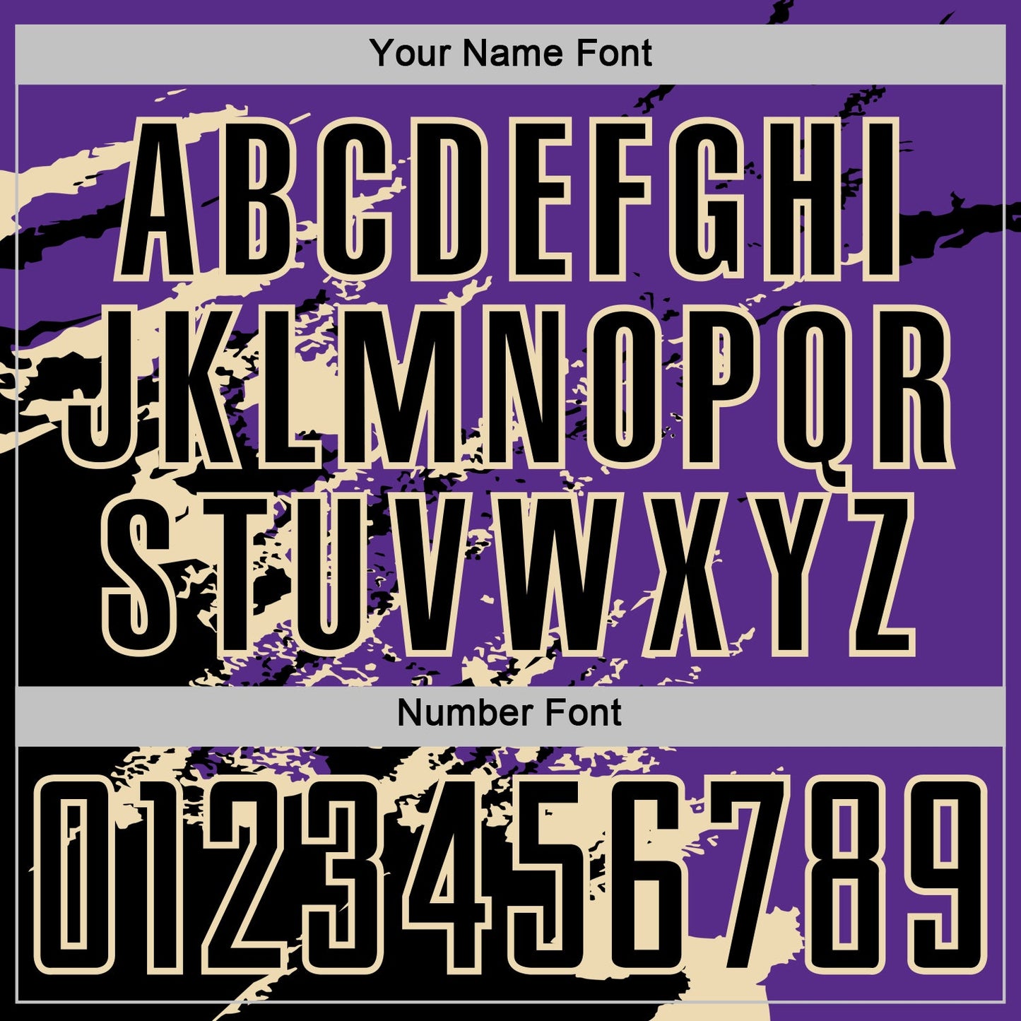 Custom Purple Black-Cream Abstract Fragment Art Splash Sports Sublimation Soccer Uniform Jersey Limited