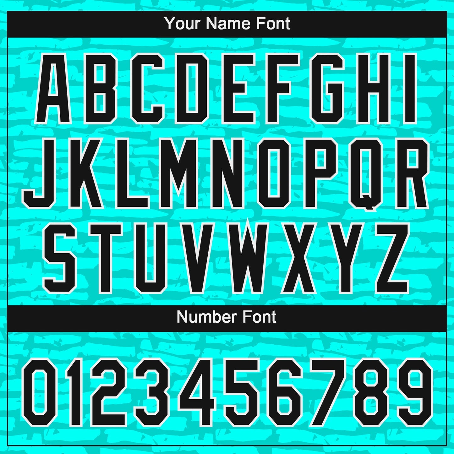 Custom Teal Black-White 3D Pattern Two-Button Unisex Softball Jersey Limited