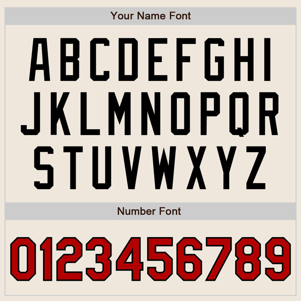 Custom Cream Red-Black Two-Button Unisex Softball Jersey Limited