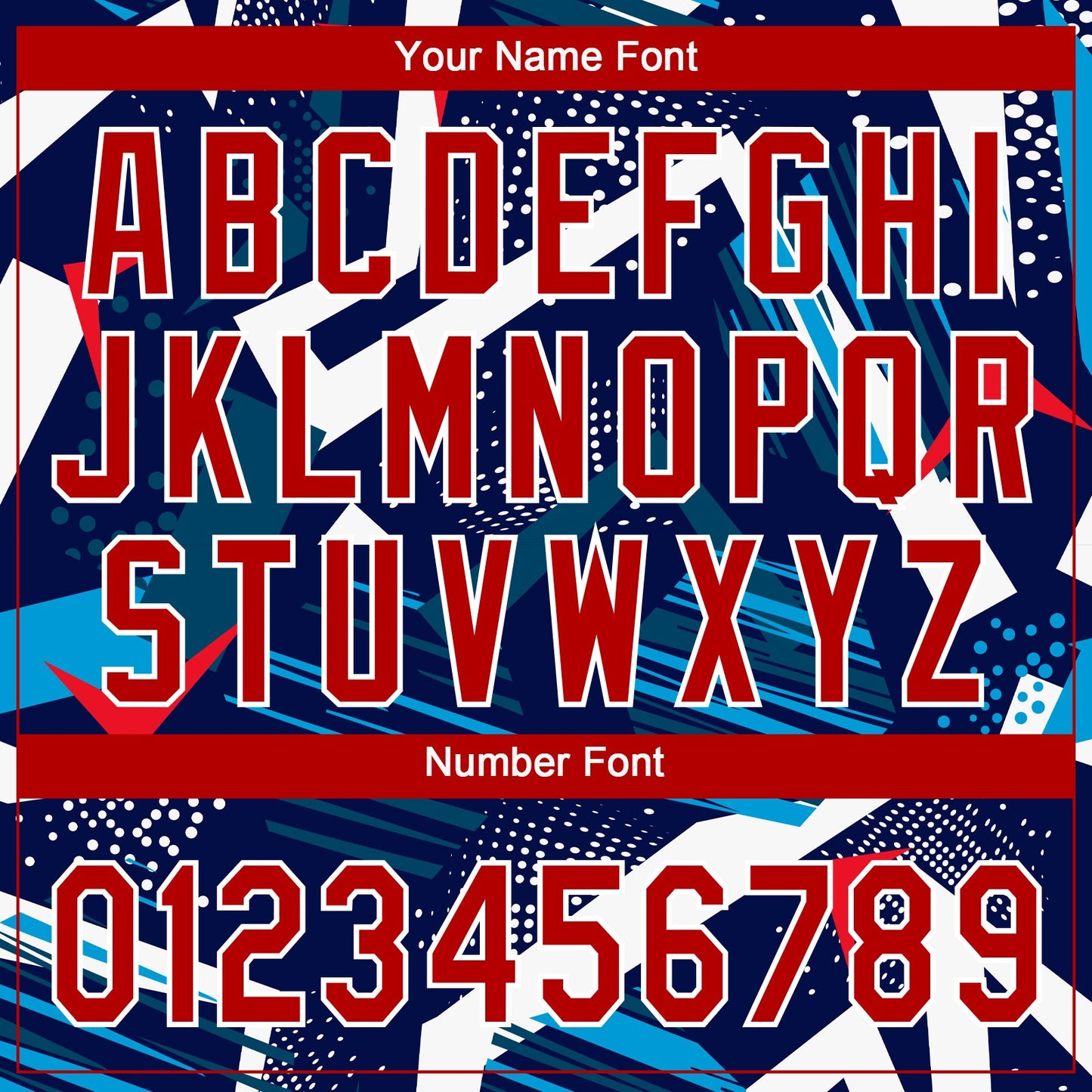 Custom Navy Red-White 3D Pattern Two-Button Unisex Softball Jersey Limited