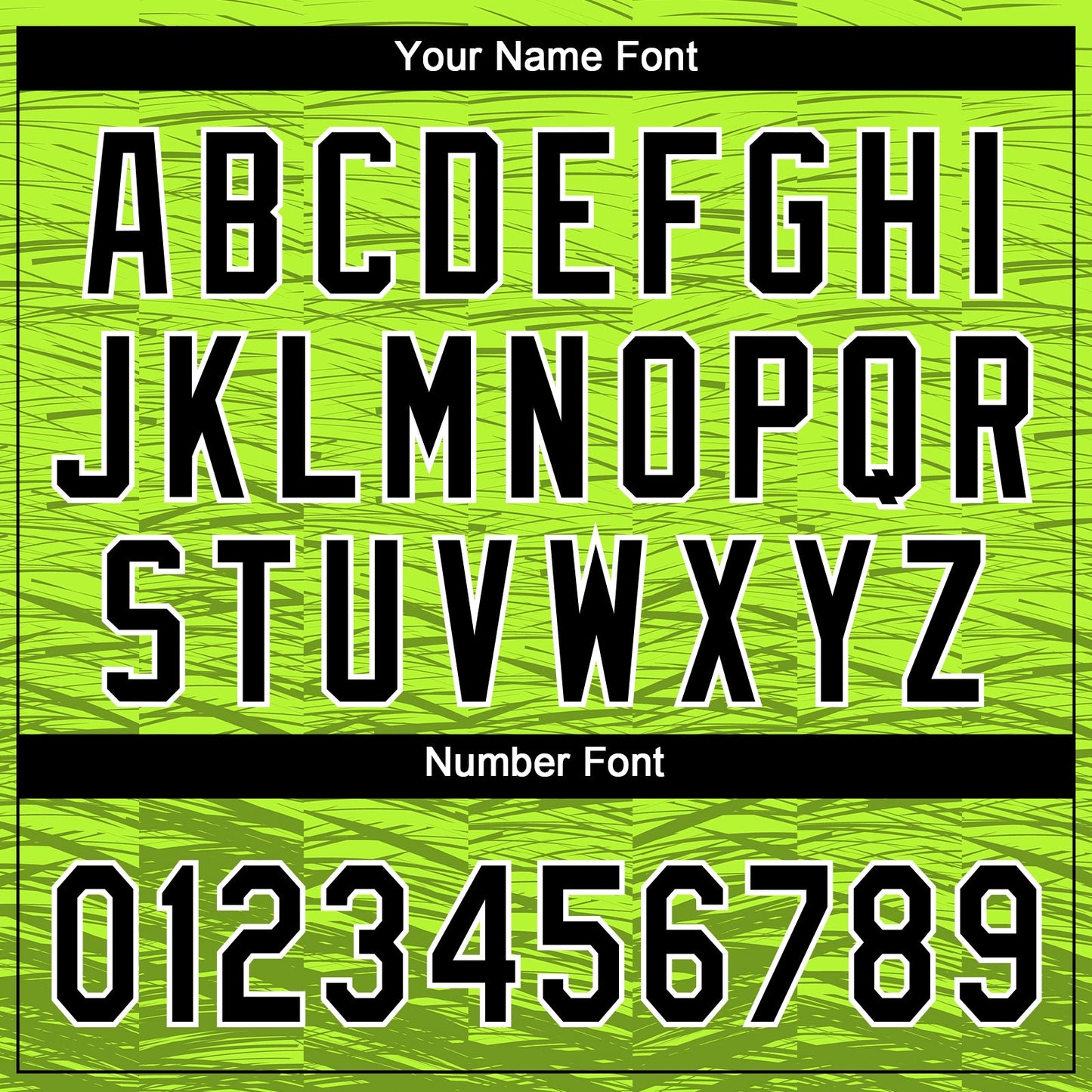 Custom Neon Green Black-White 3D Pattern Two-Button Unisex Softball Jersey Limited